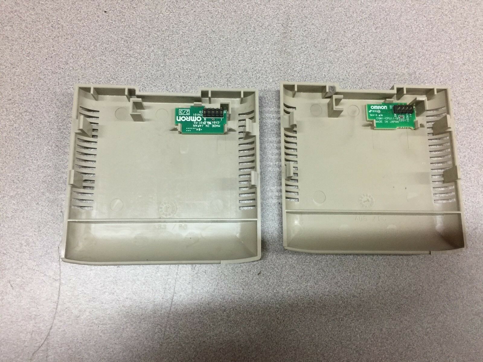 USED (LOT OF 2) OMRON CQM1-CPU11-9