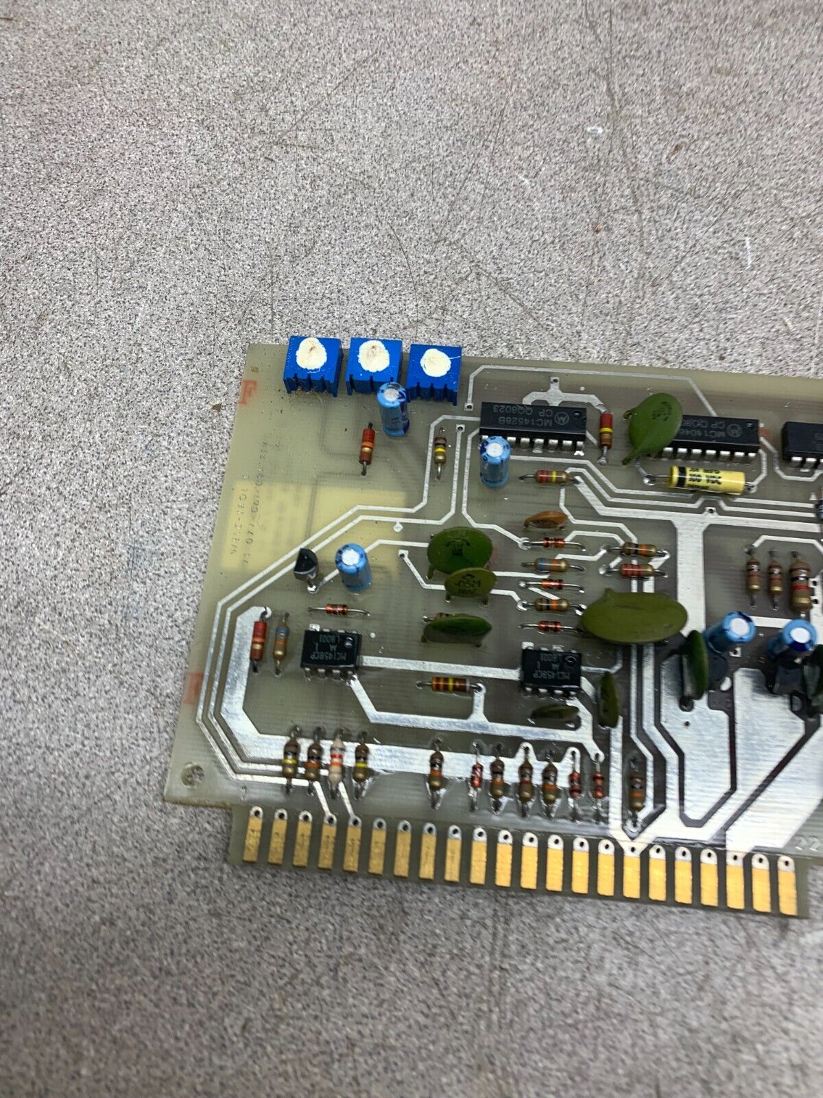 USED WELCO TECHNOLOGIES 71-077-051-001 WELC-TROL BOARD 502-045-001