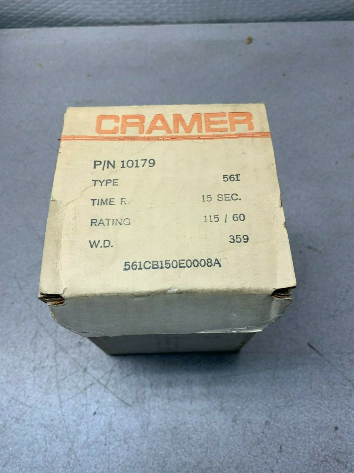 NEW IN BOX CRAMER TIMER 10179