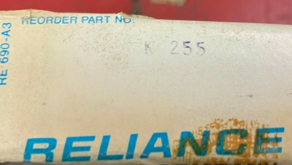 NEW IN BOX RELIANCE CONTACT KIT K255