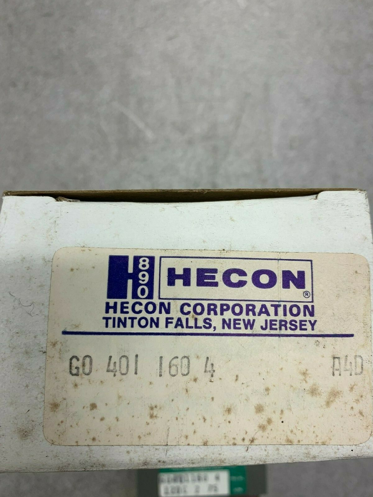 NEW IN BOX HECON COUNTER g0-401-160 4