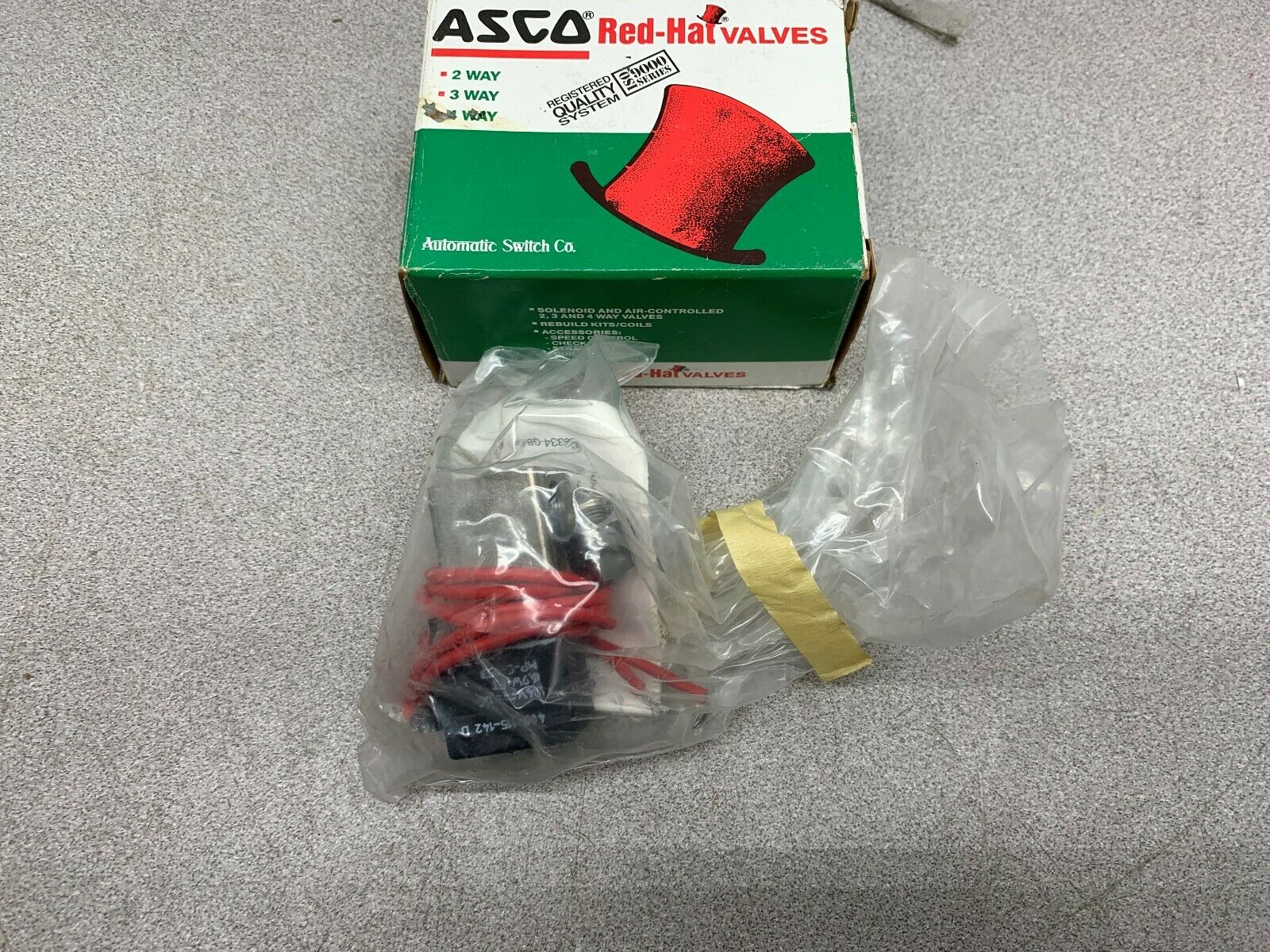 NEW NO BOX ASCO VALVE U8325B32V