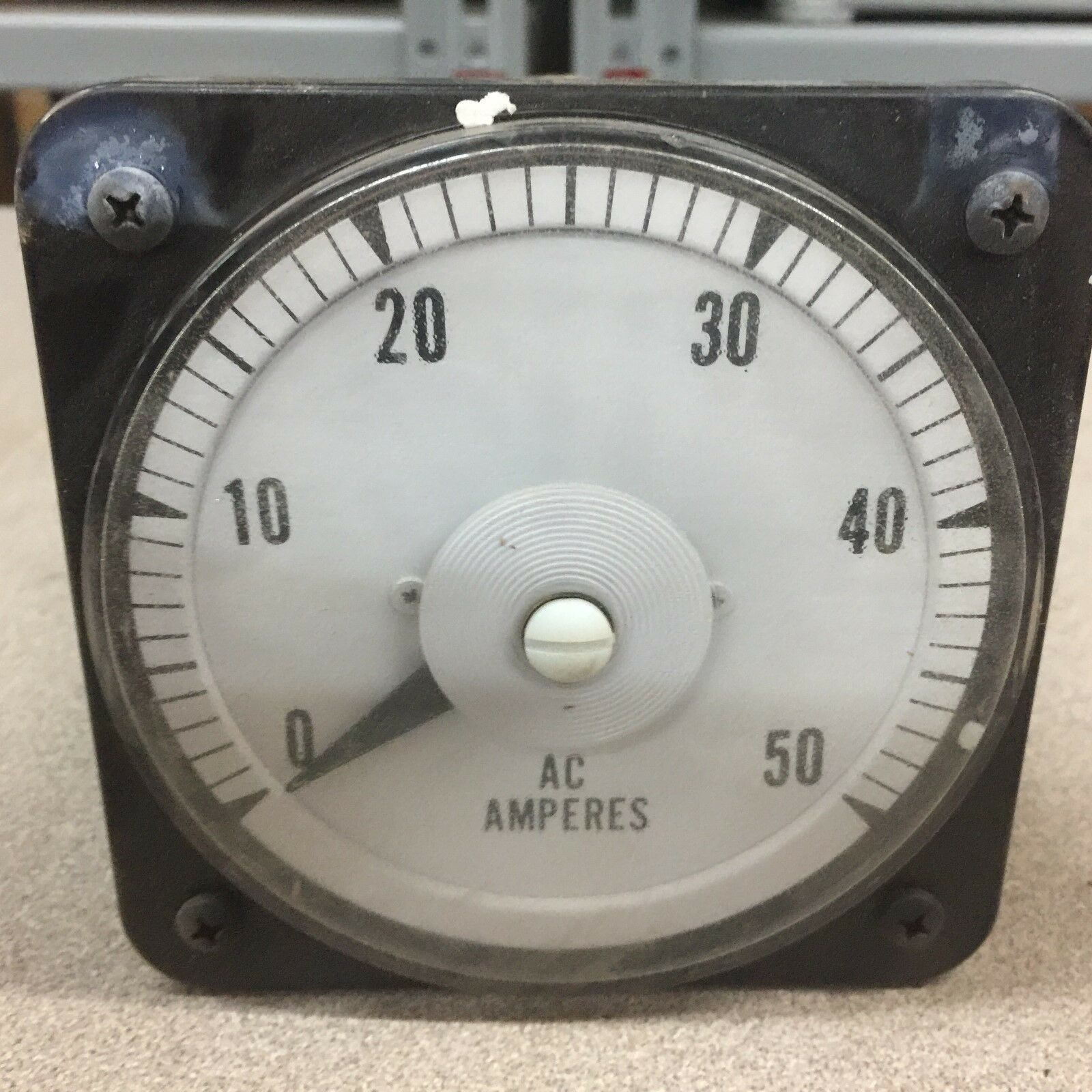 USED GE AMP METER 0-50 AMPS 103131LSNT