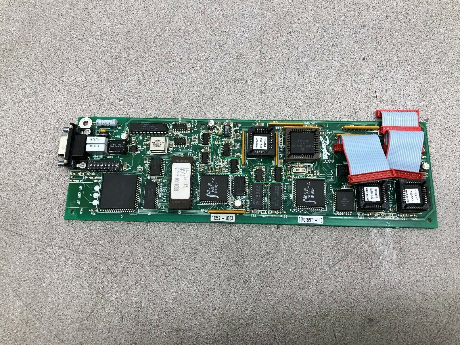 USED DANFOSS COMMUNICATIONS OPTIONS MODBUS PLUS BOARD 175L4013