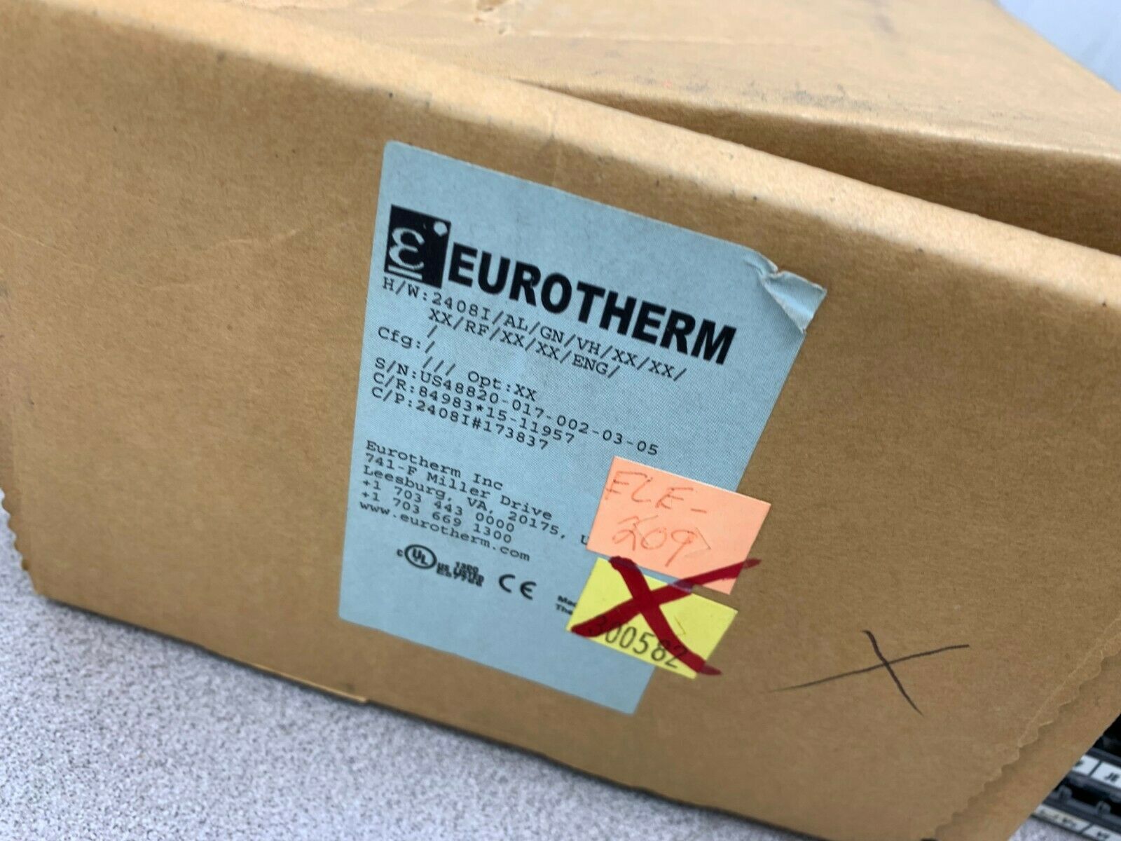 NEW EUROTHERM PROCESS INDICATOR ALARM UNIT 2408I/AL/GN/VH/XX/XX/XX/RF/XX/XX/ENG