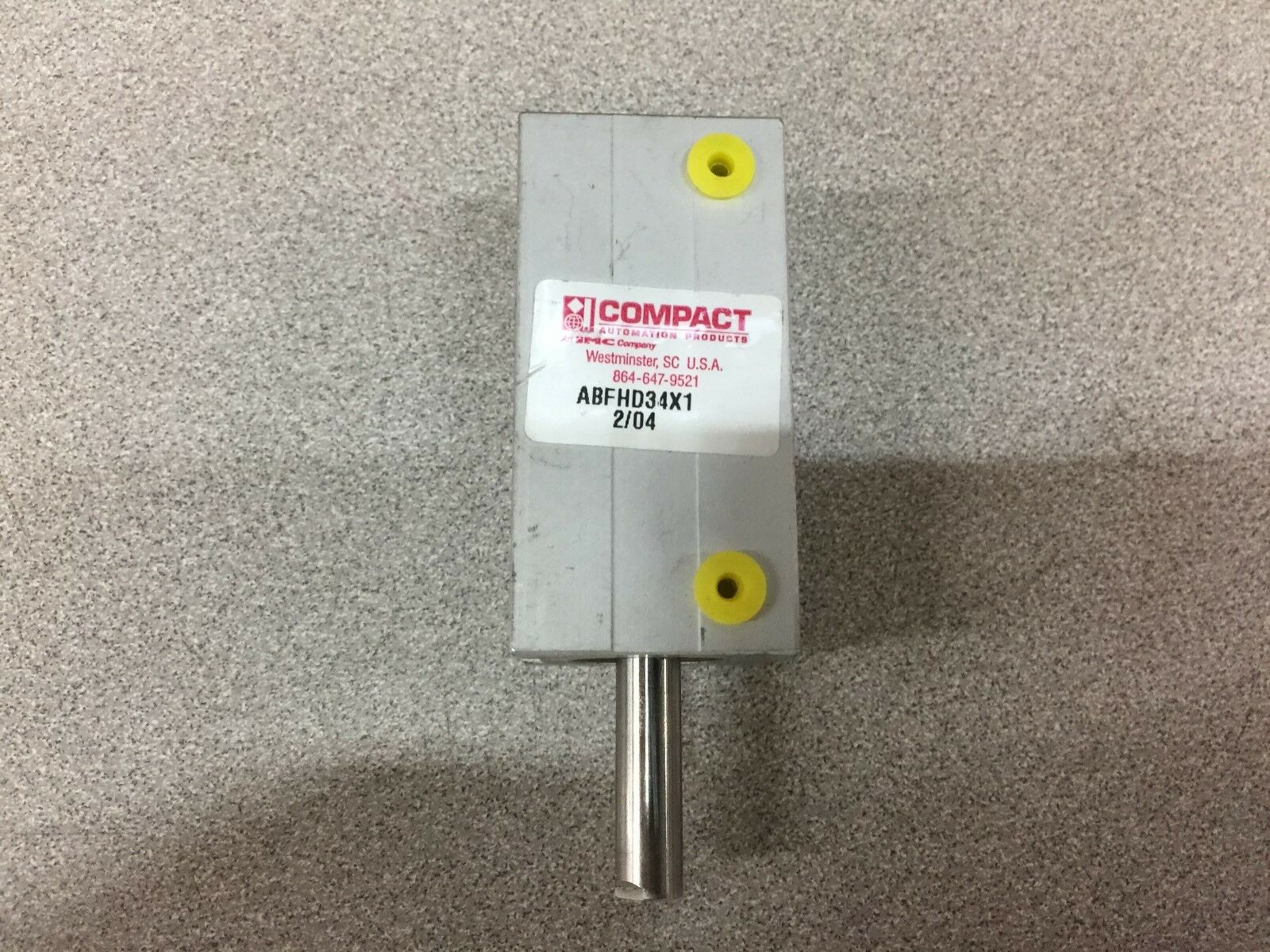 NEW NO BOX COMPACT MINI AIR CYL ABFHD34X1