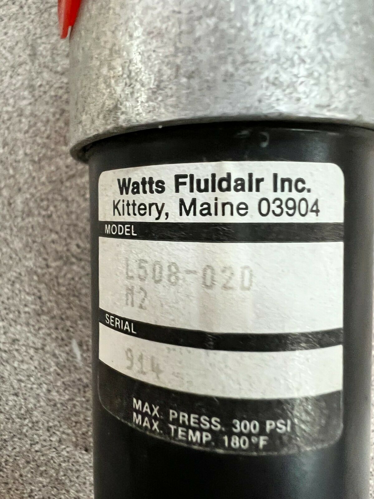 NEW NO BOX WATTS LUBRICATOR L508-02D M2