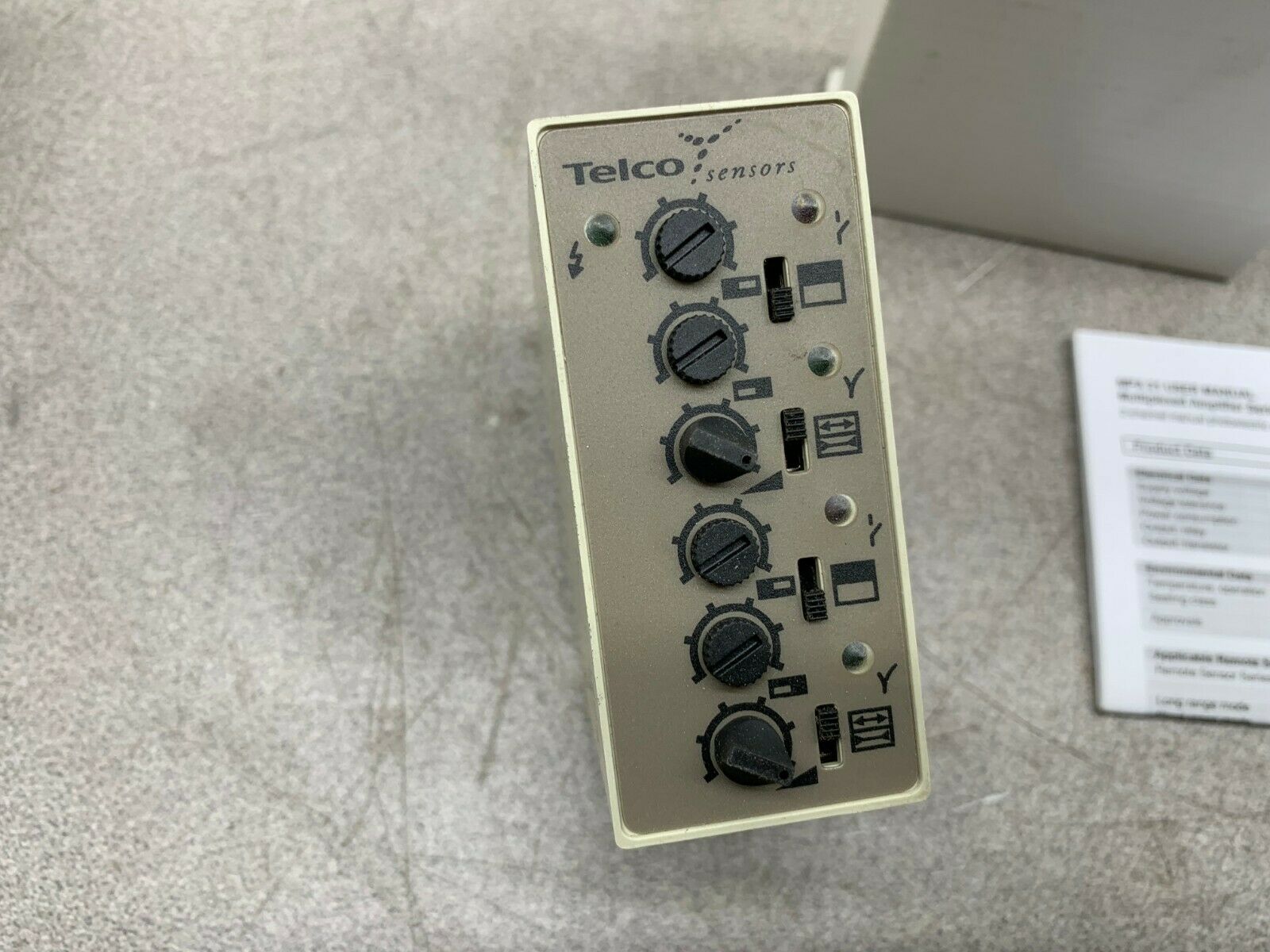 NEW IN BOX TELCO PHOTO AMPLIFIER MPA 21 A 501