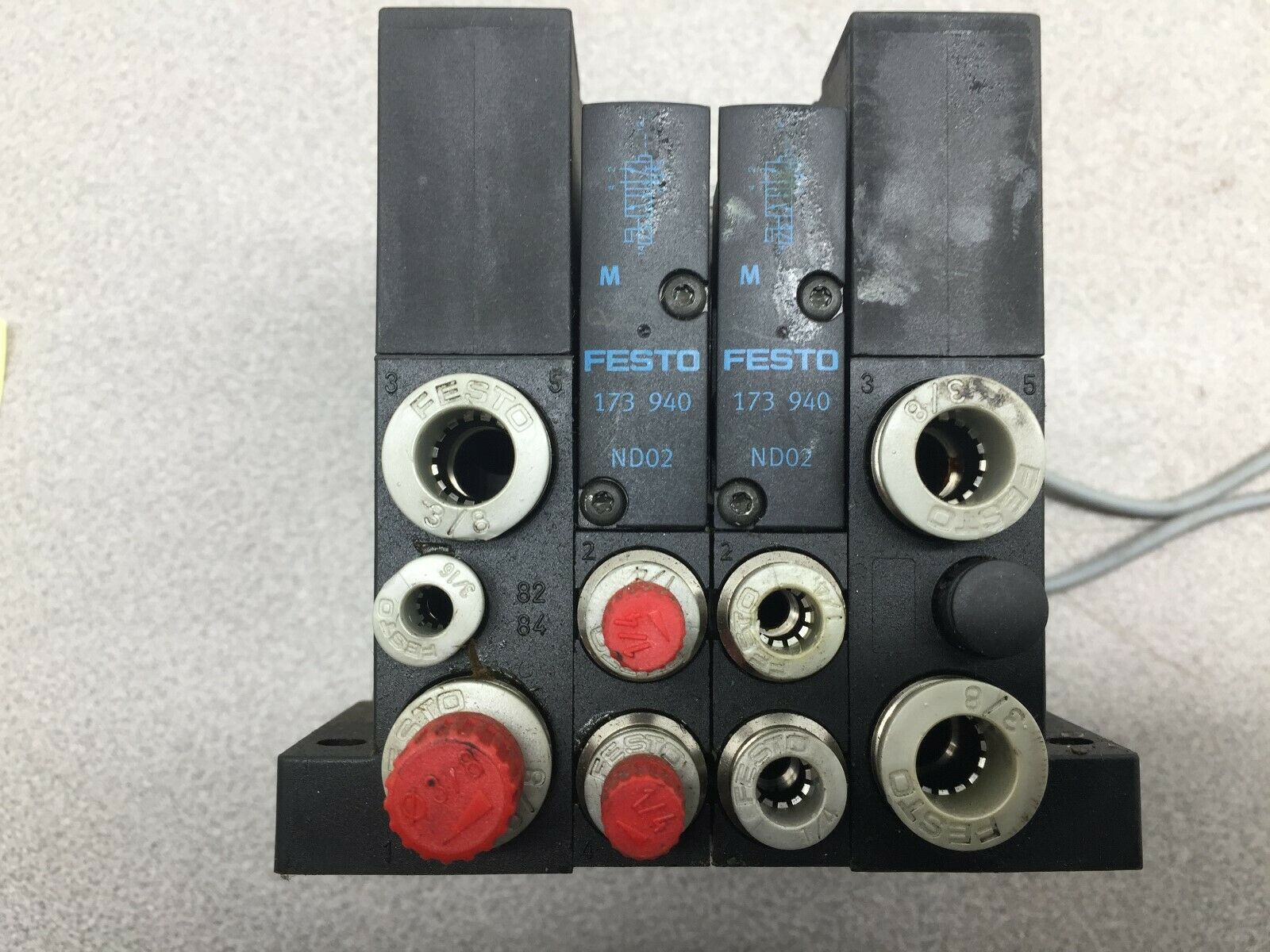 USED FESTO SOLENOID VALVE TERMINAL CPA-14-VI 174001 P641