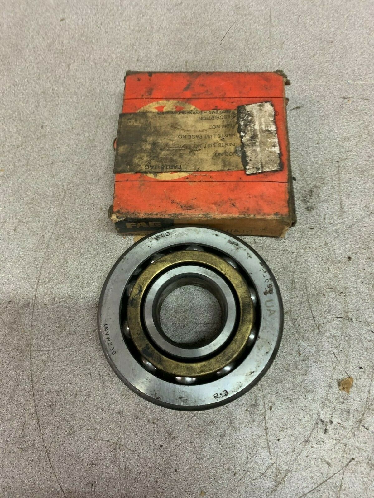 NEW IN BOX FAG BALL BEARING 7408B.MP.UA