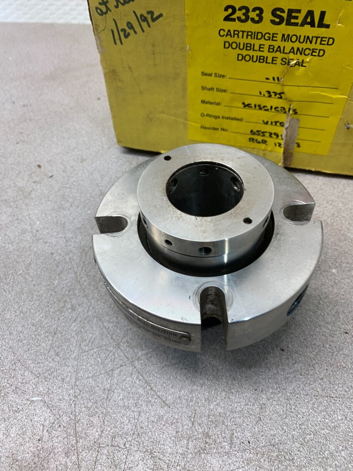 REBUILT CHESTERTON 233 MECHANICAL SEAL SIZE -11 SHAFT SIZE 1.375"