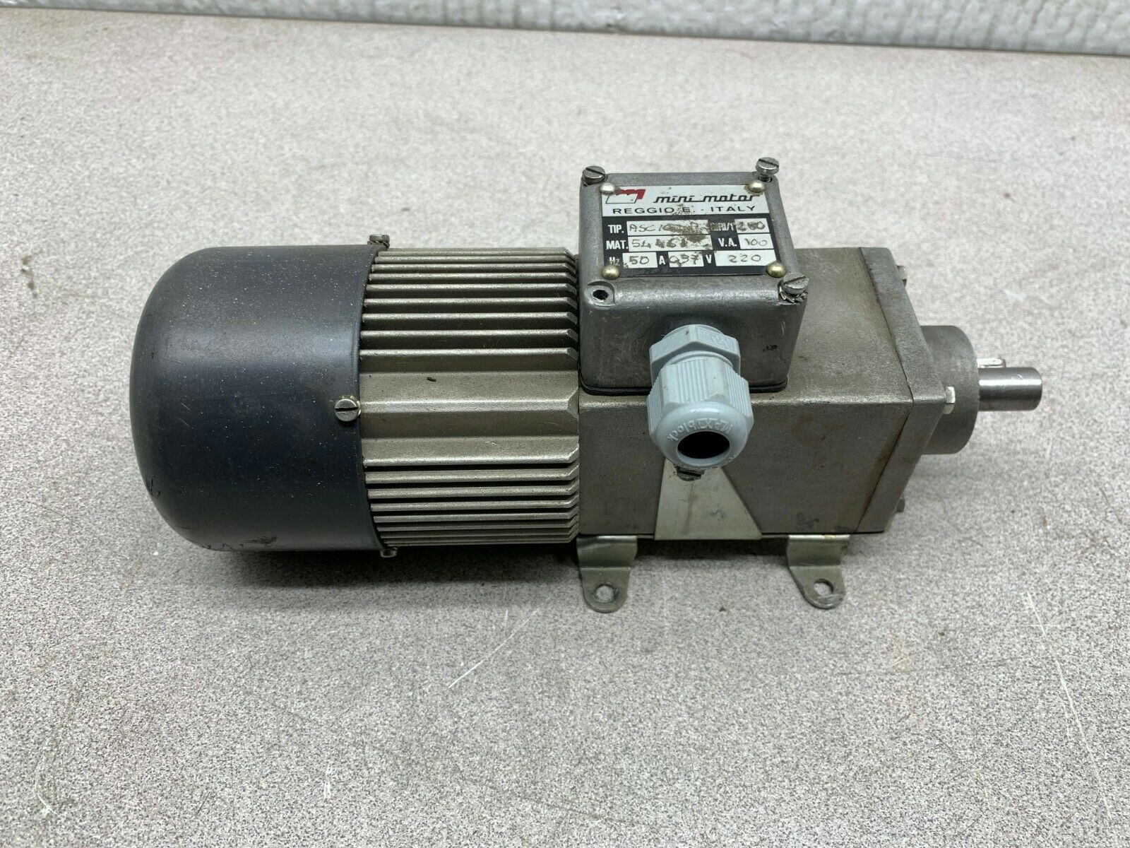 USED MINI MOTOR ASC100P GEAR MOTOR