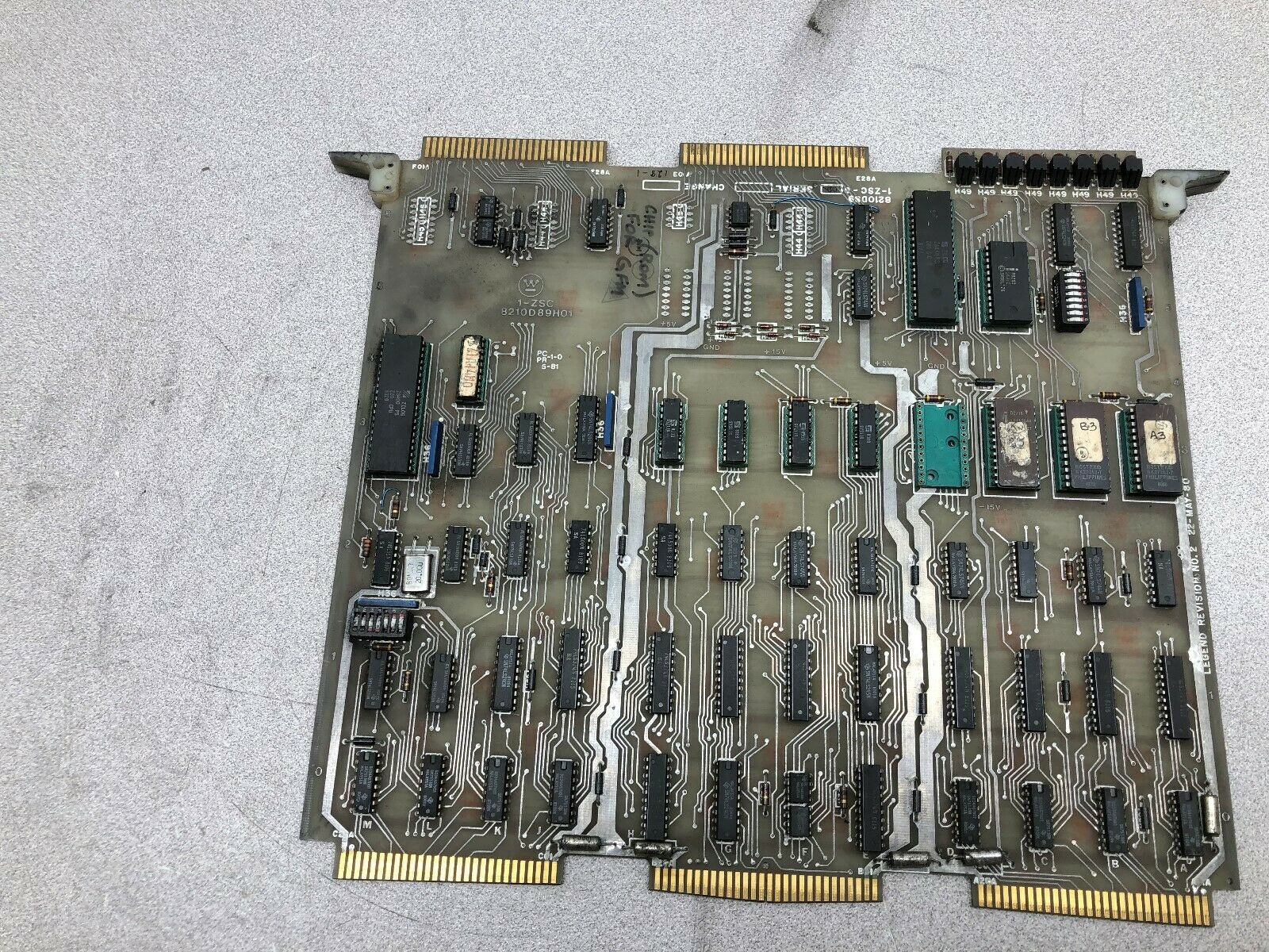 USED WESTINGHOUSE 1-ZSC CIRCUIT BOARD 8210D89H01