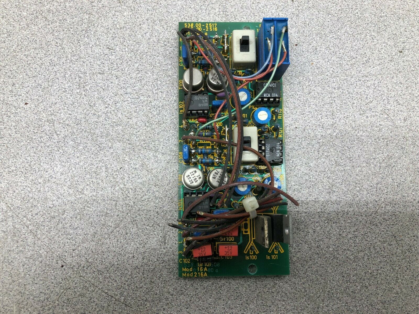 USED CIRCUIT BOARD 538.00-3508  /  010780a