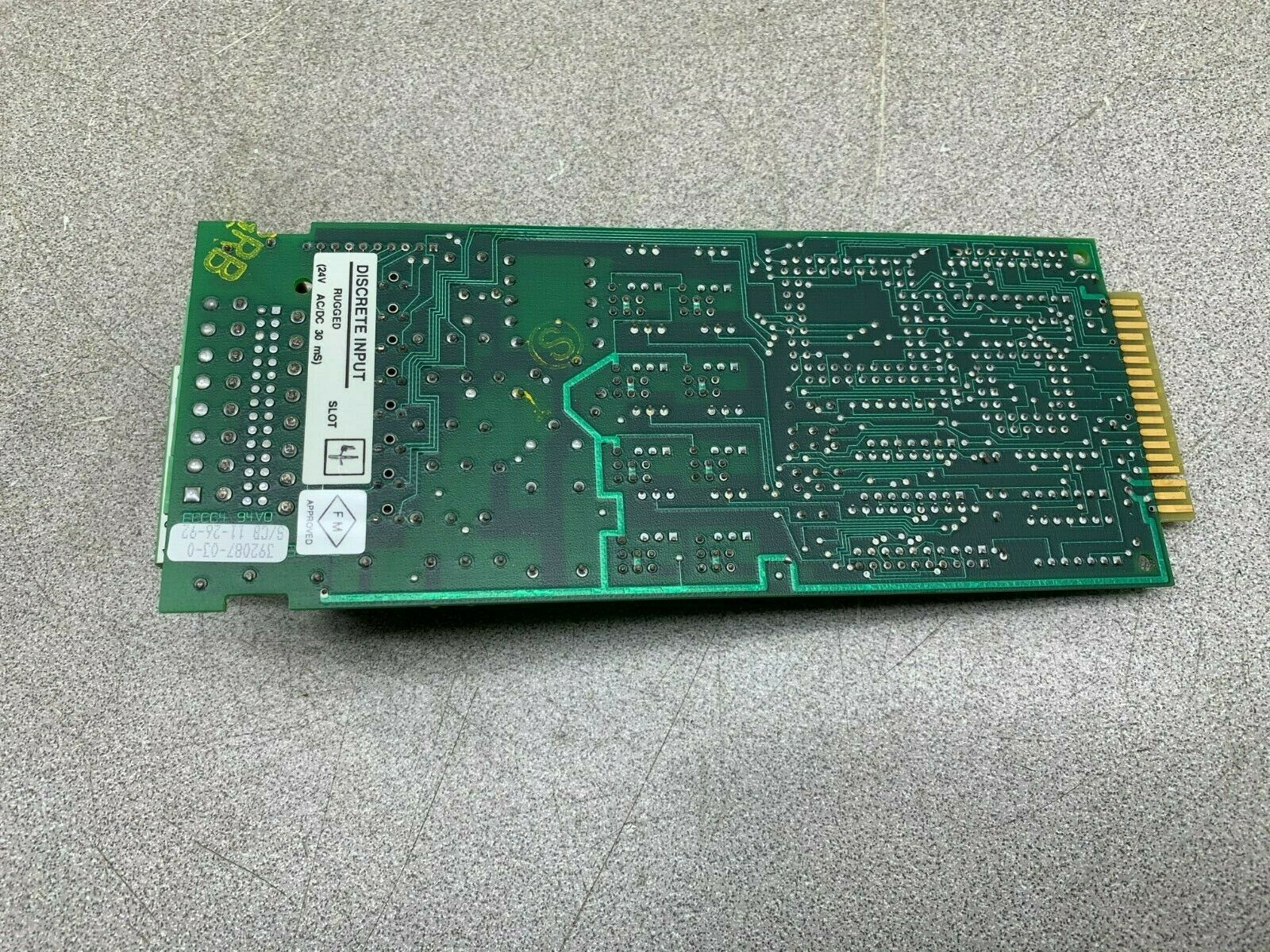 USED EMERSON INPUT MODULE DISCRETE 392087-03-0