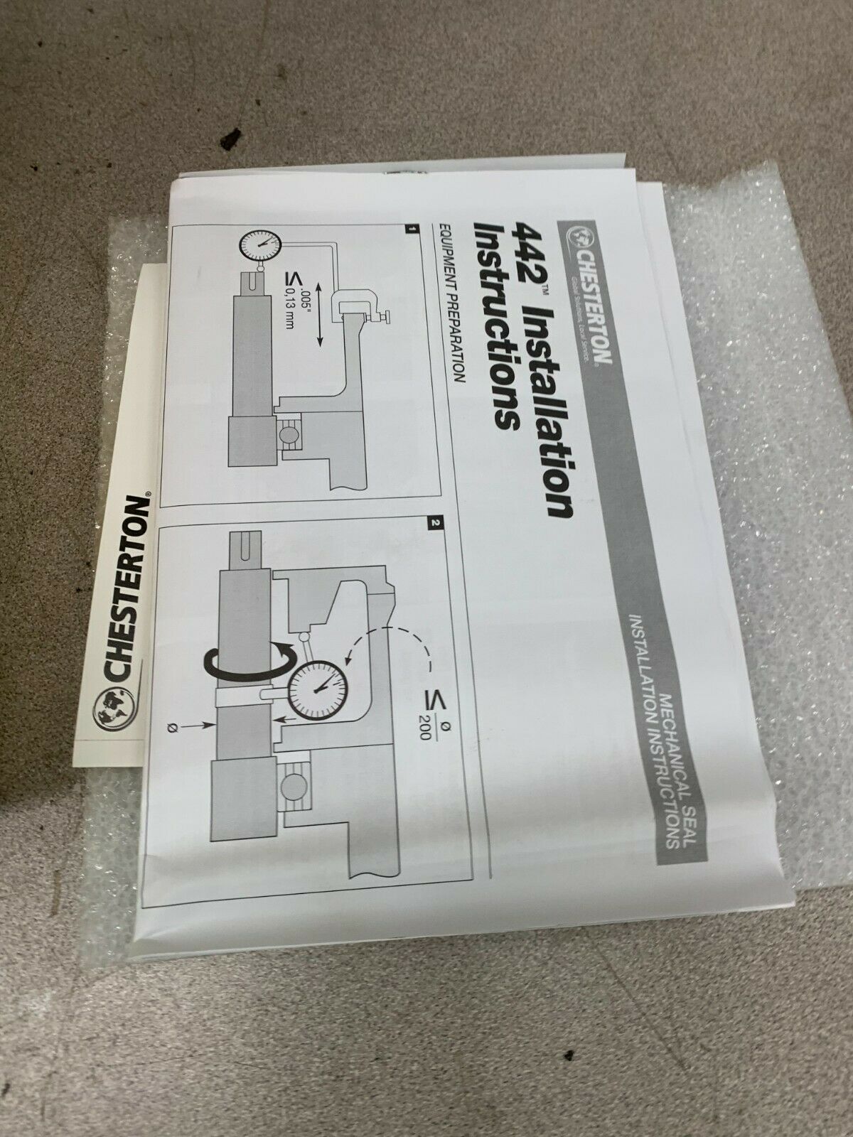 NEW IN BOX CHESTERTON 442 SPARE PART KIT 698514