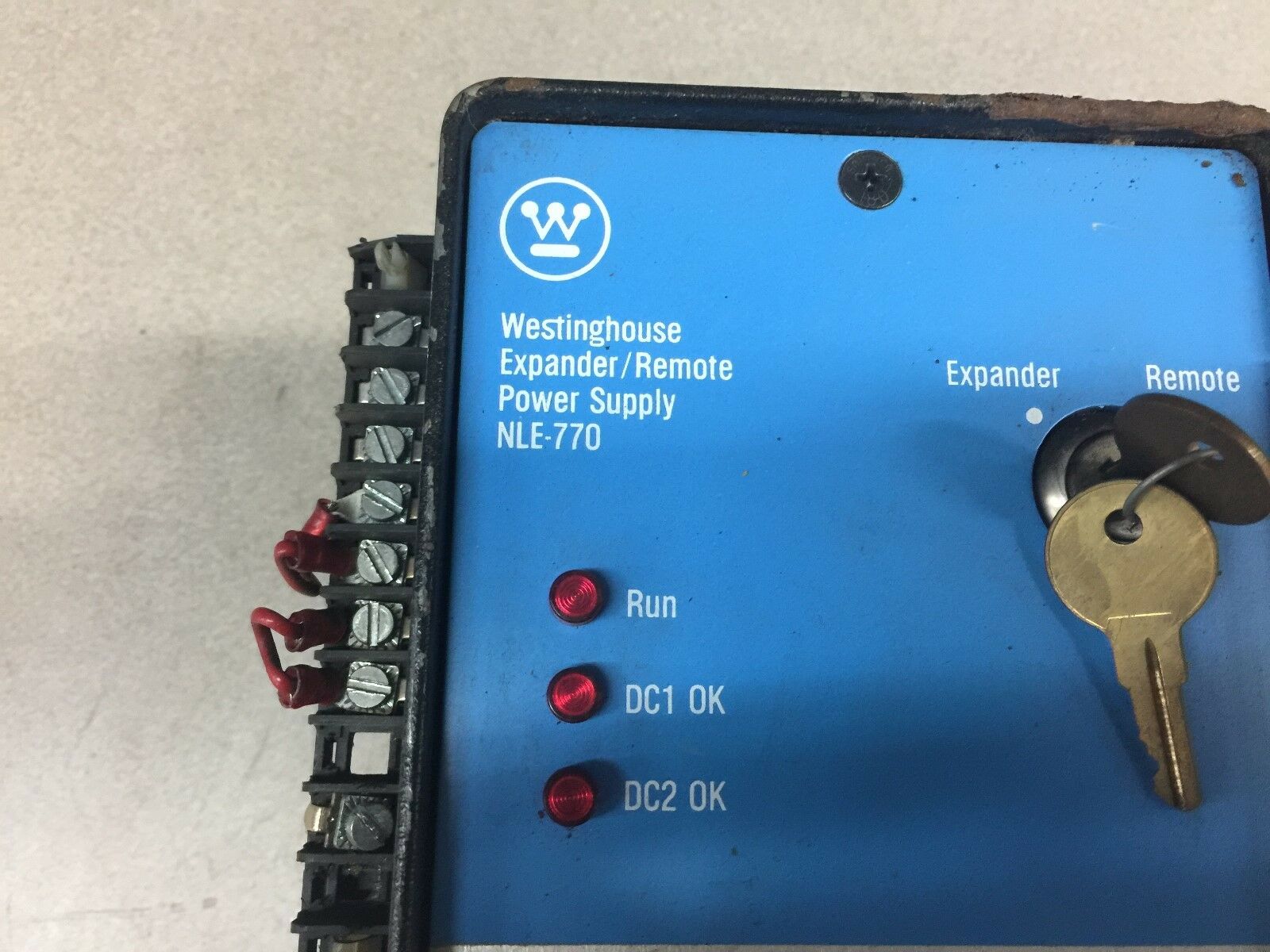 USED WESTINGHOUSE REMOTE POWER SUPPLY NLE-770