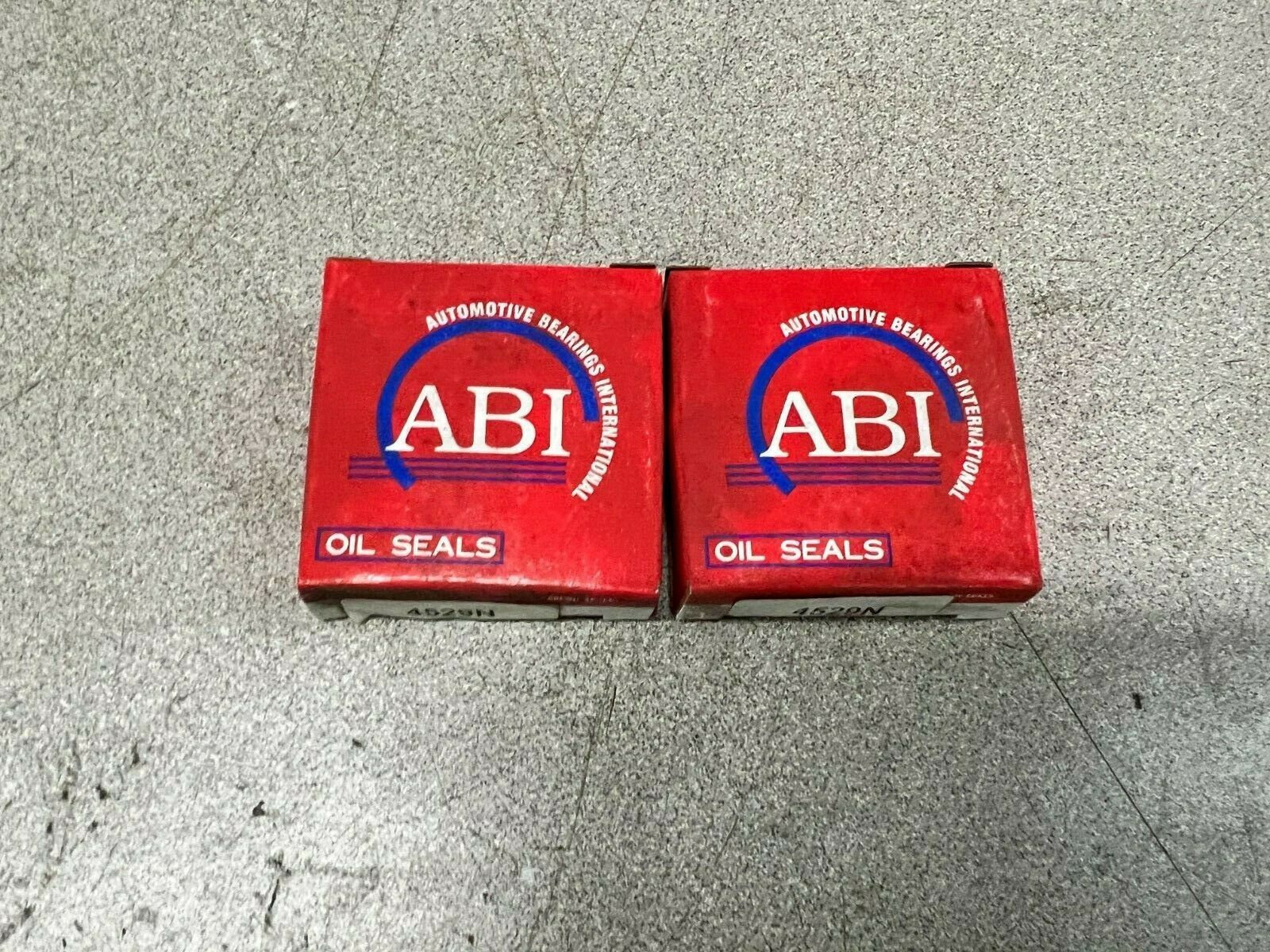 LOT OF 2 NEW IN BOX ABI OILSEAL 4529N