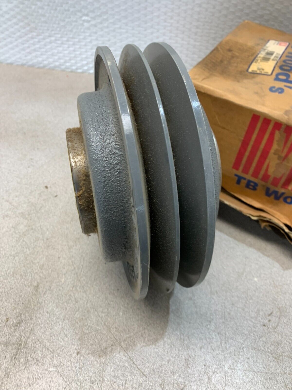 NEW IN BOX TB WOODS JVS1902158 JVS-190-2X1 5/8 ADJ SHEAVE