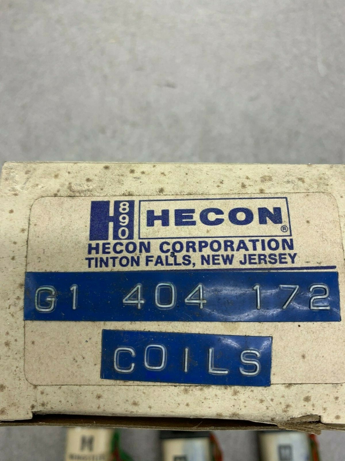 BOX OF 4 NEW IN BOX HECON COILS G1 4040 172