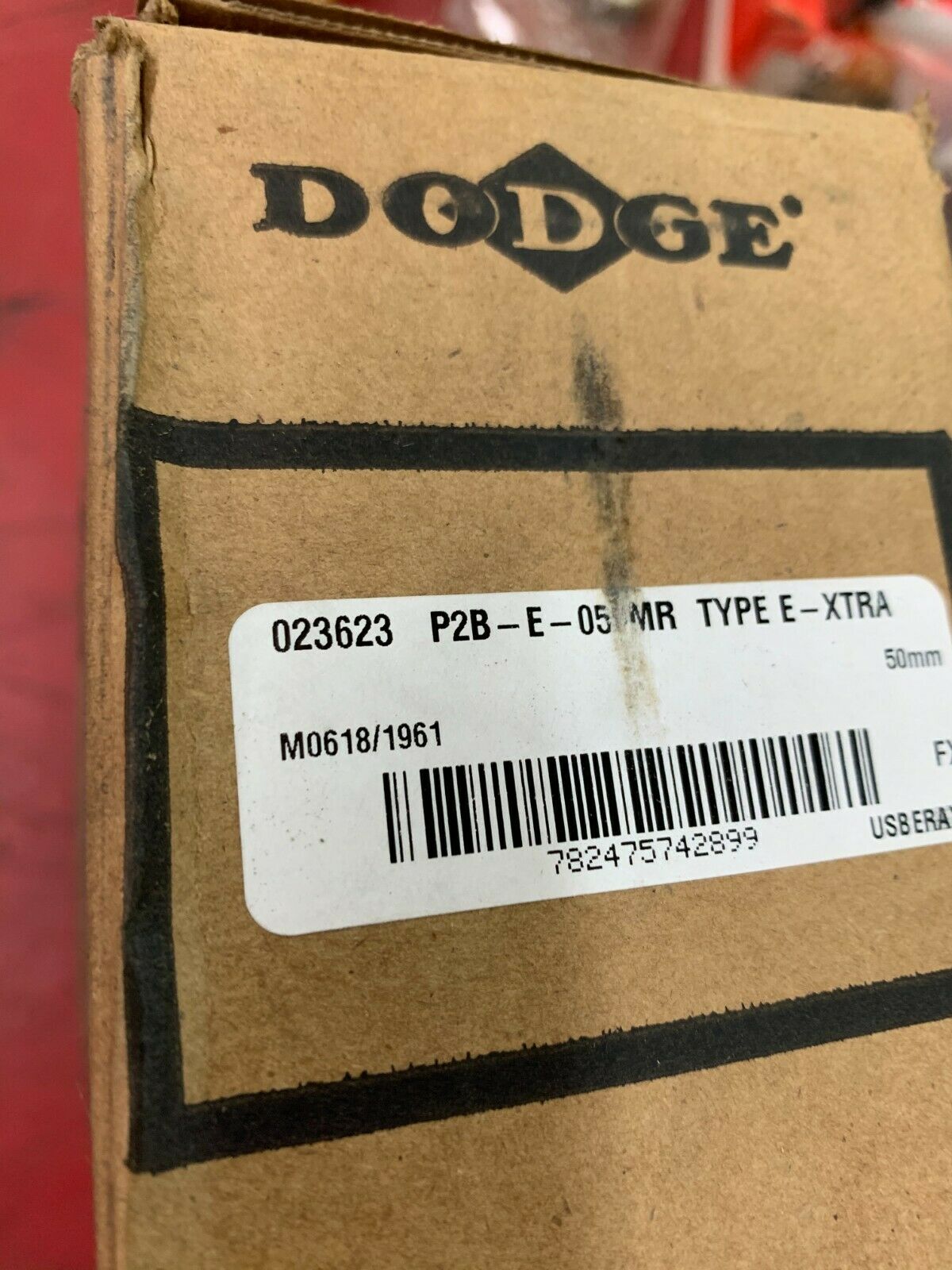 NEW IN BOX DODGE PILLOW BLOCK BEARING P2B-E-050MR