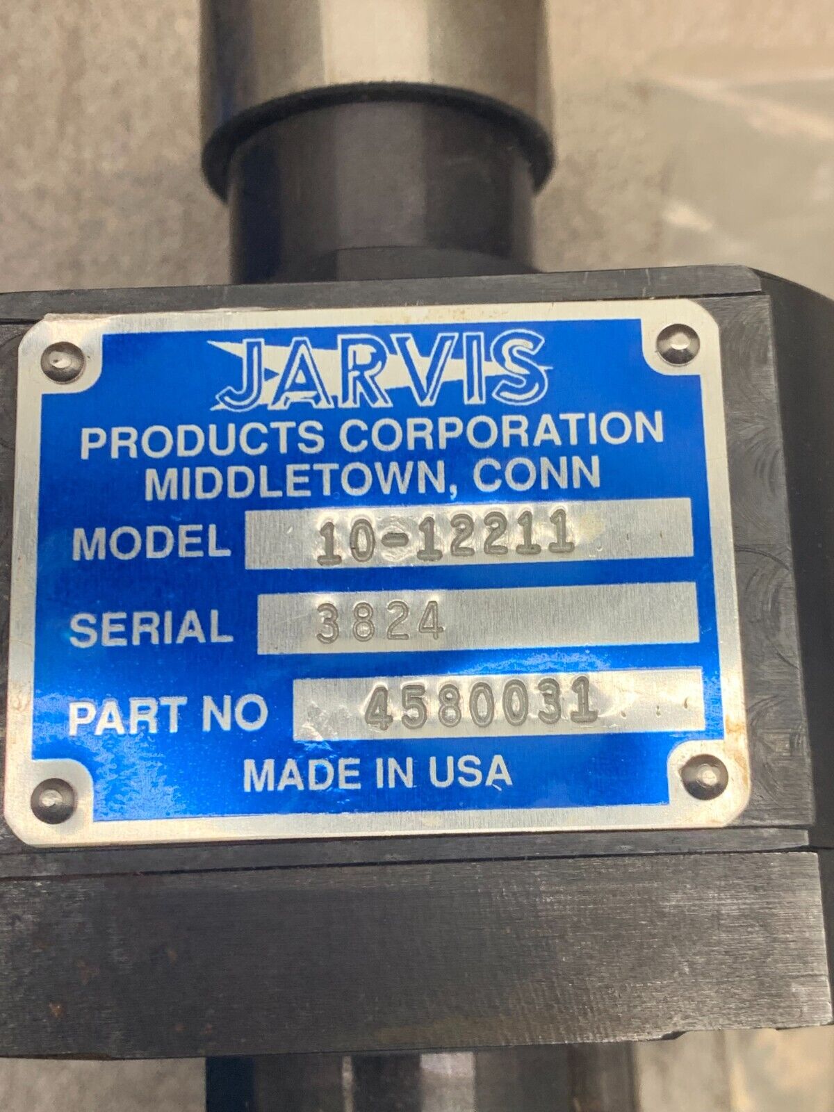 NEW IN BOX JARVIS 10-12211 PART 4580031