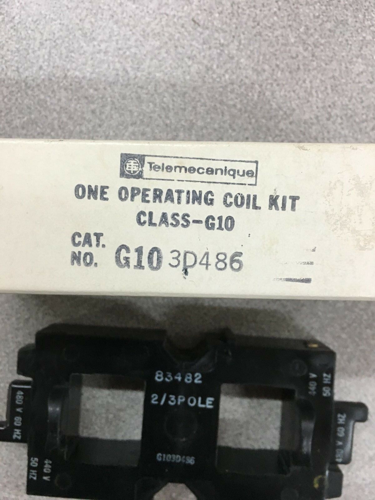 NEW IN BOX TELEMECANIQUE OPERATING COIL G103D486