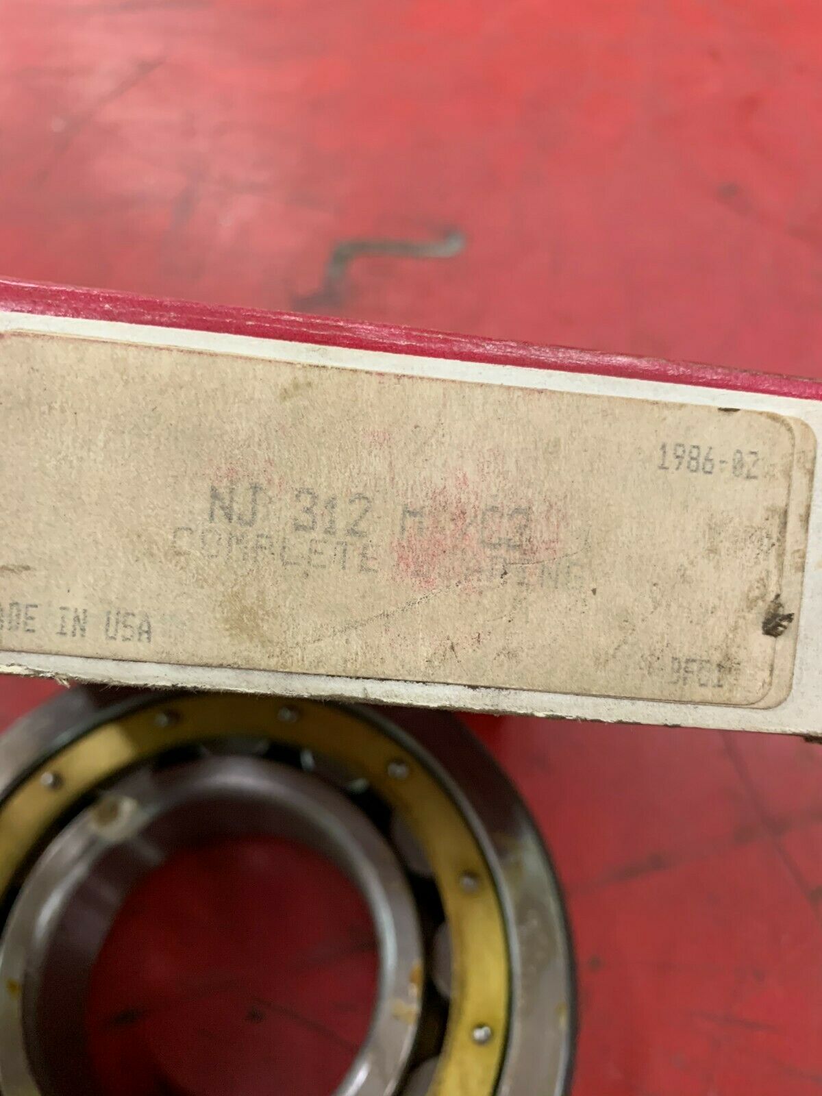 NEW IN BOX SKF NJ312M C3 CYLINDRICAL ROLLER BEARING NJ 312 M/C3