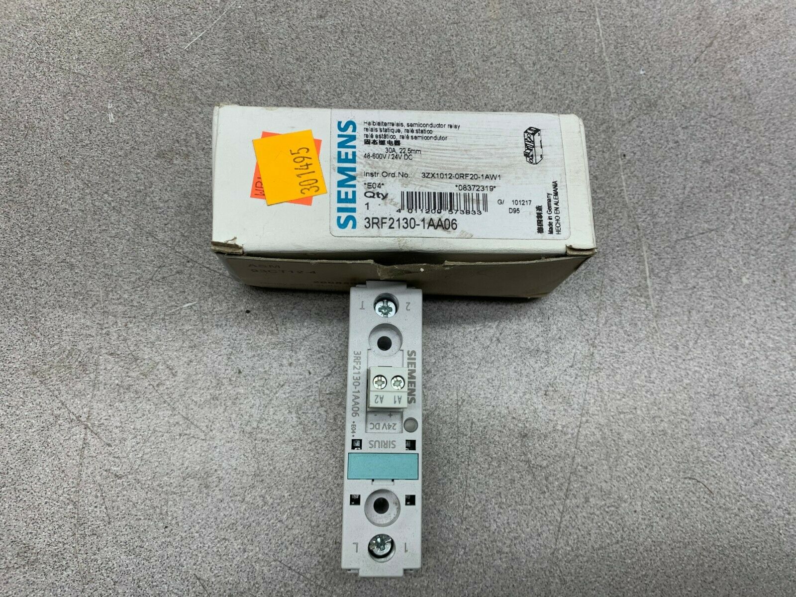 NEW IN BOX SIEMENS RELAY 3RF2130-1AA06