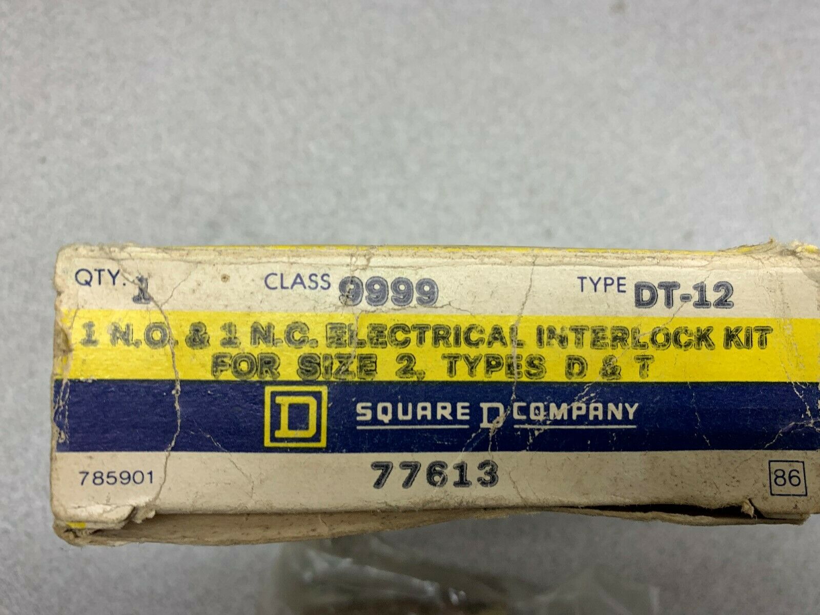 NEW IN BOX SQUARE D INTERLOCK KIT 9999 DT-12