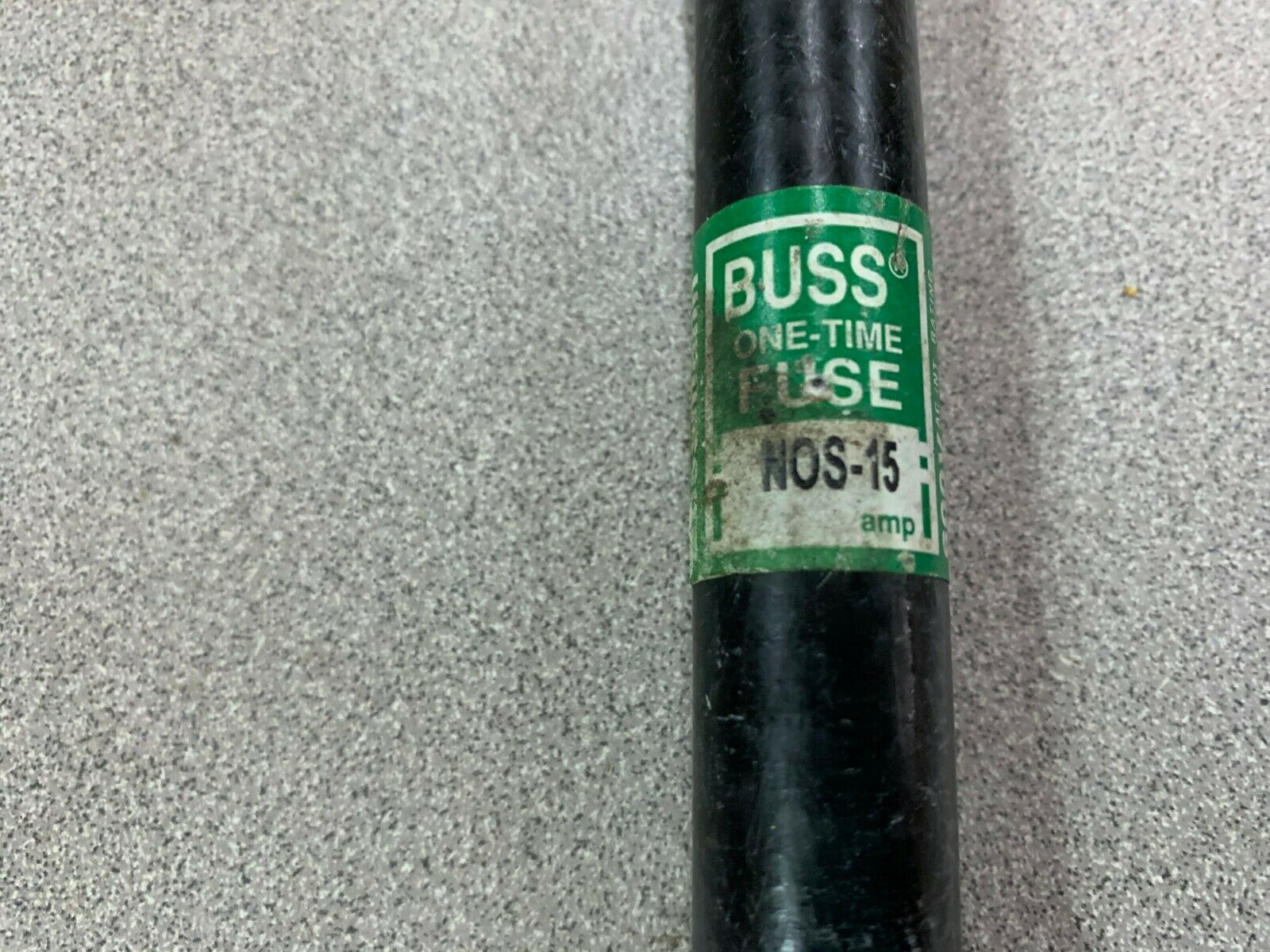 LOT OF 2 NEW NO BOX BUSS FUSE NOS-15