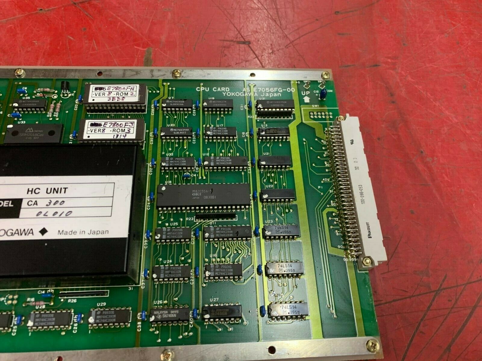 NEW NO BOX YOKOGAWA E7056FG-00 CPU CARD E7056GA