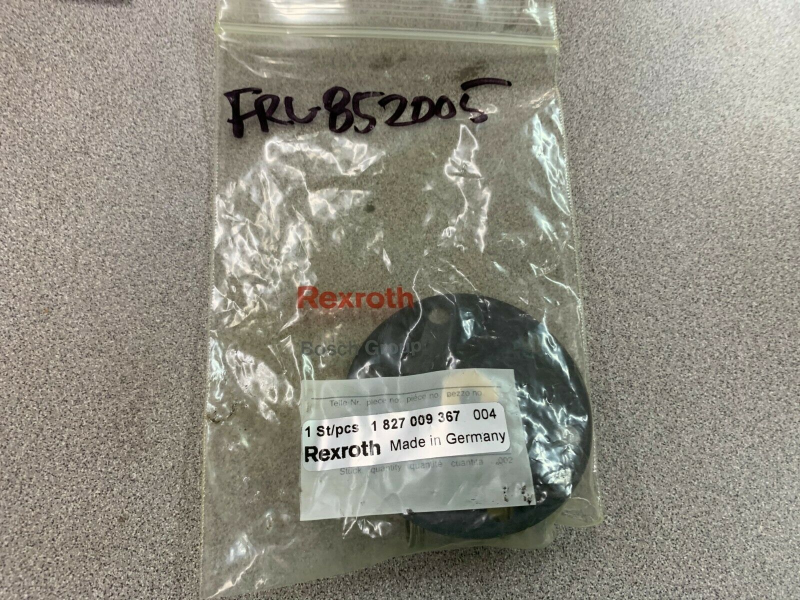 NEW IN BAG REXROTH REPAIR KIT 1 827 009 367 004