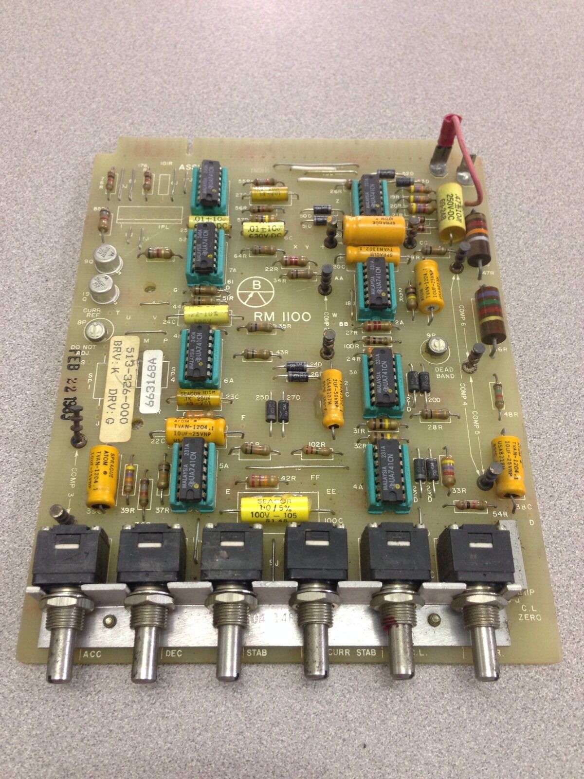 USED BURTON 413-172-000 CONTROL BOARD 513-326-000