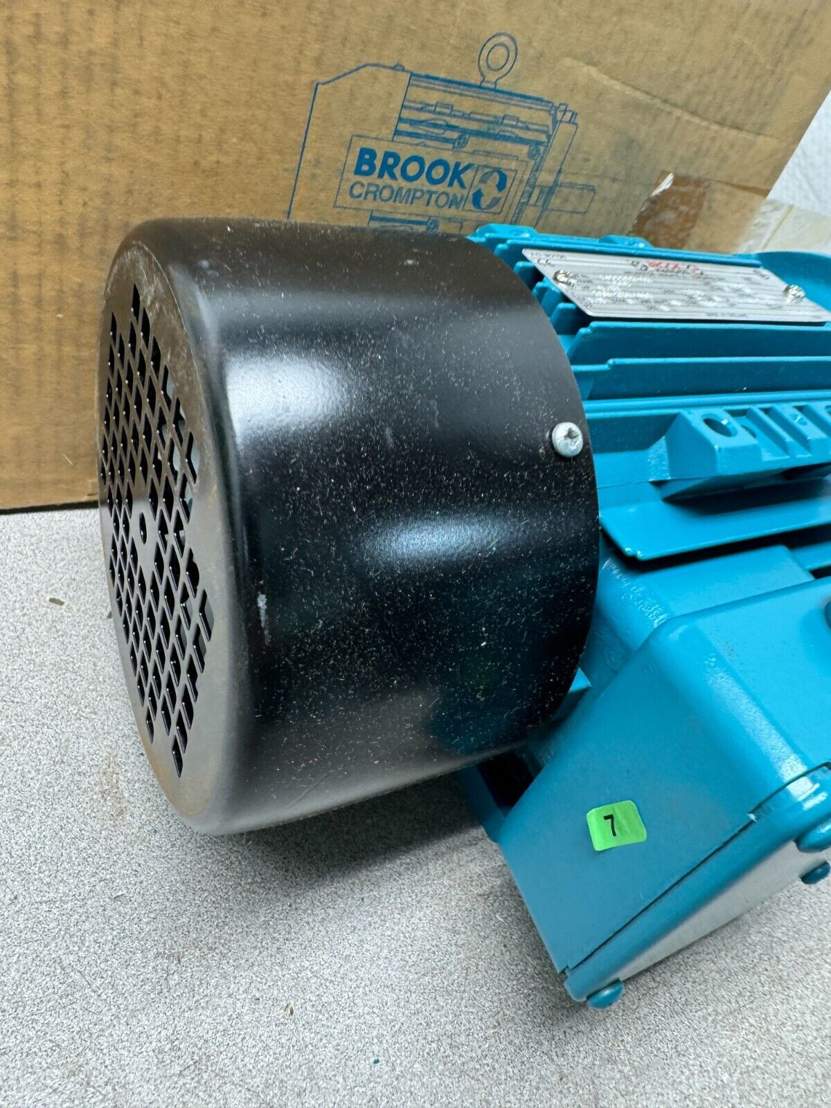 NEW BROOK HANSEN .33HP 1,700RPM MOTOR 208-230/460V. L56C FRAME 1422202-02