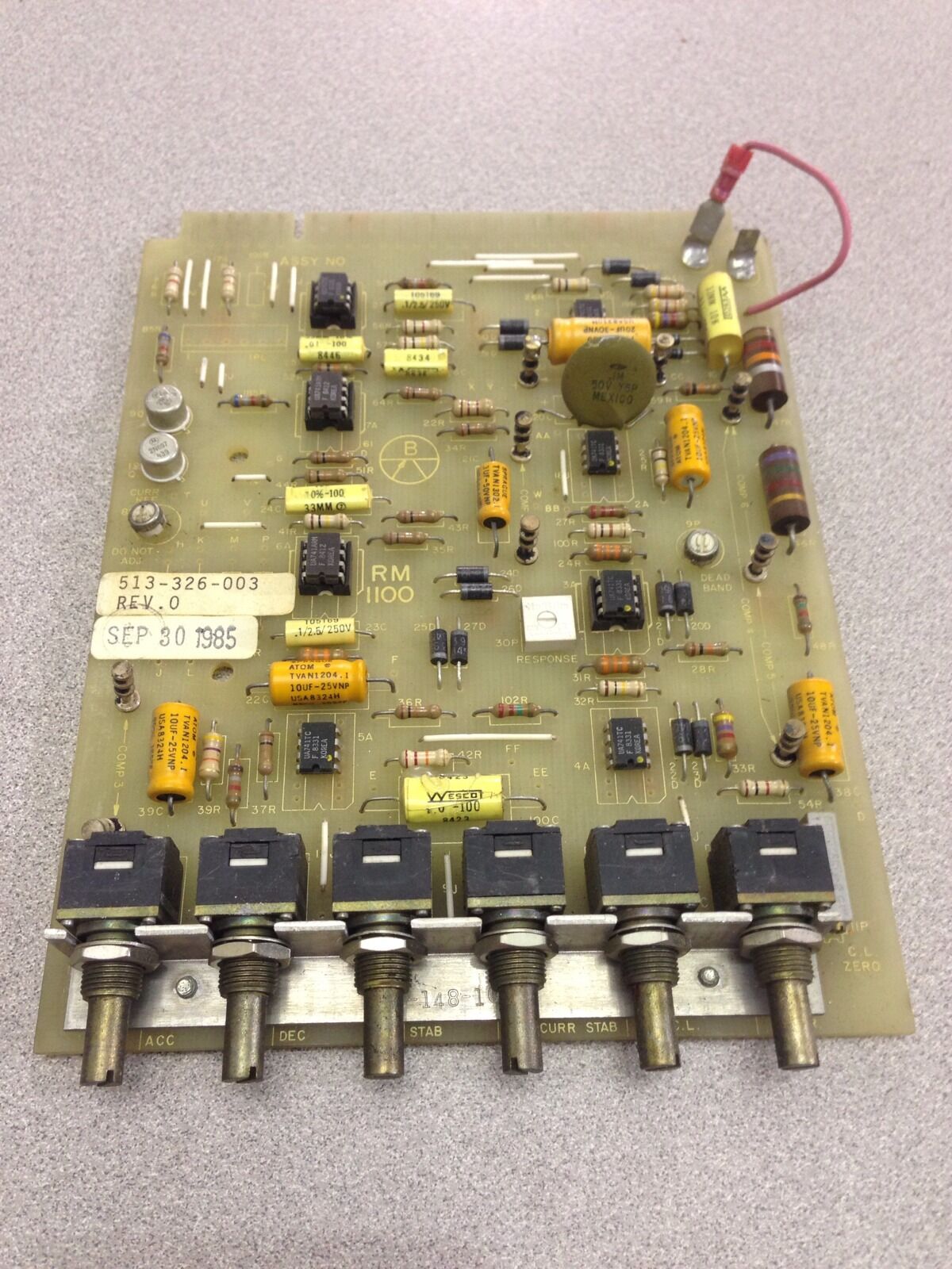 USED BURTON 413-172-000 CONTROL BOARD 513-326-003