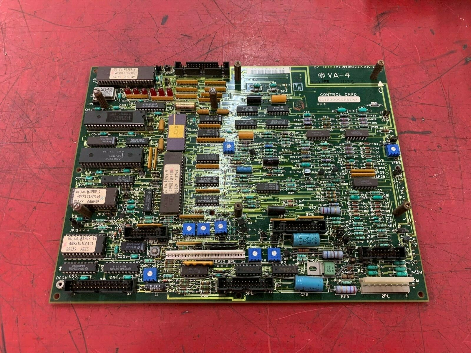 USED GENERAL ELECTRIC F31X300CCHAFG1FR00/0 VA-4 CONTROL BOARD 531X300CCHATM3