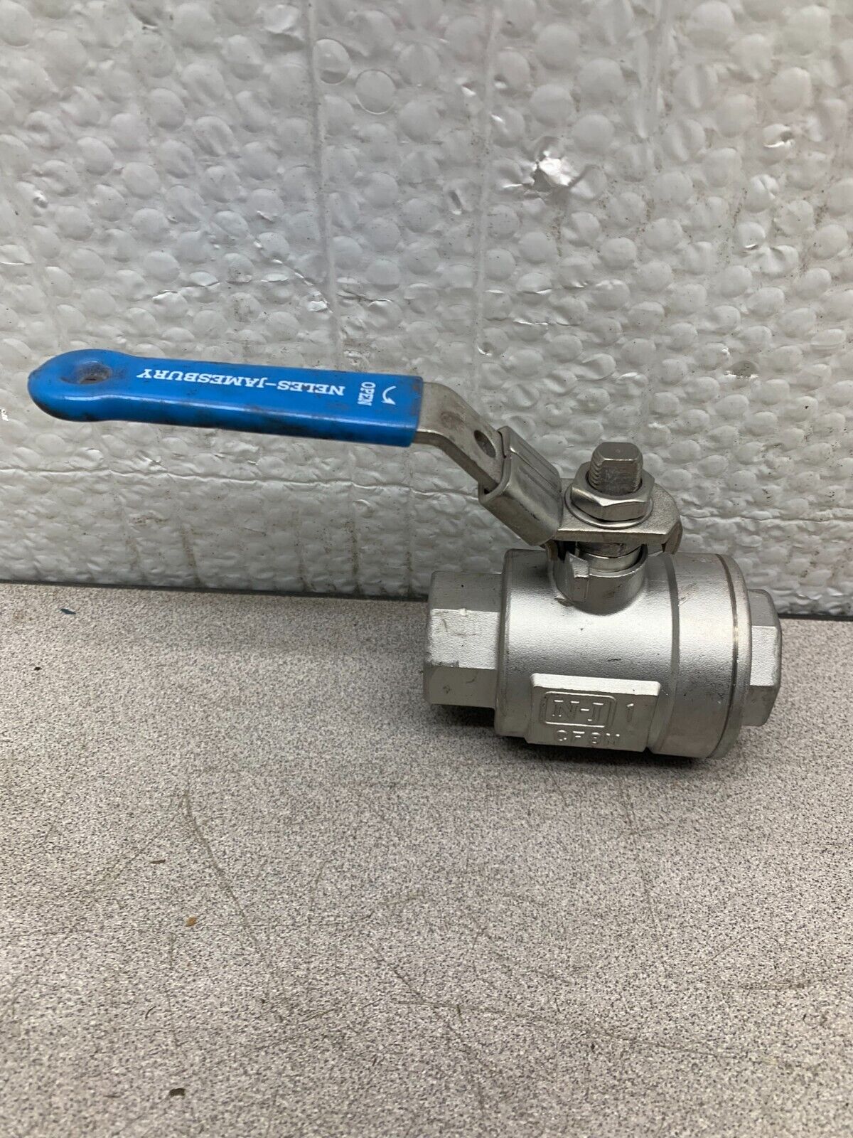 NEW NELES-JAMESBURY 1000 CWP 1" CF8M STAINLESS BALL VALVE 6F-3600MT