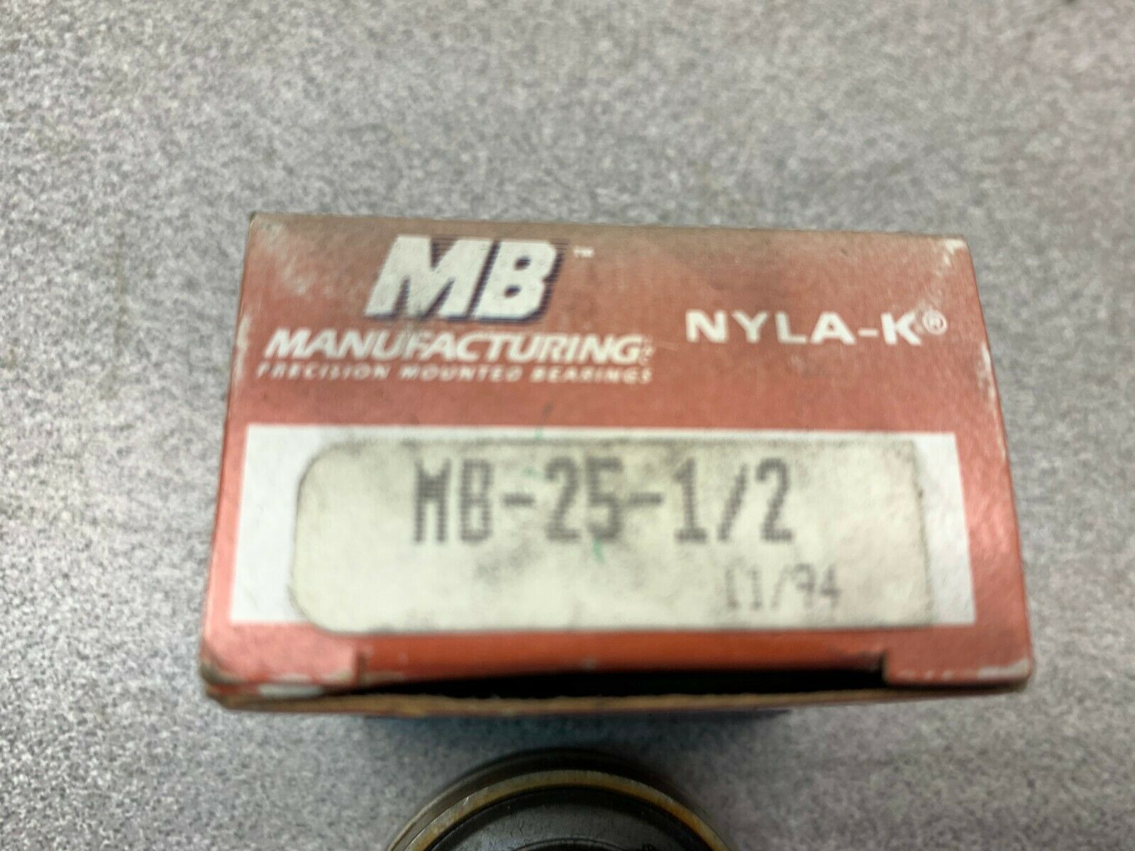 LOT OF 7 NEW IN BOX MB BEARING MB-25 1/2