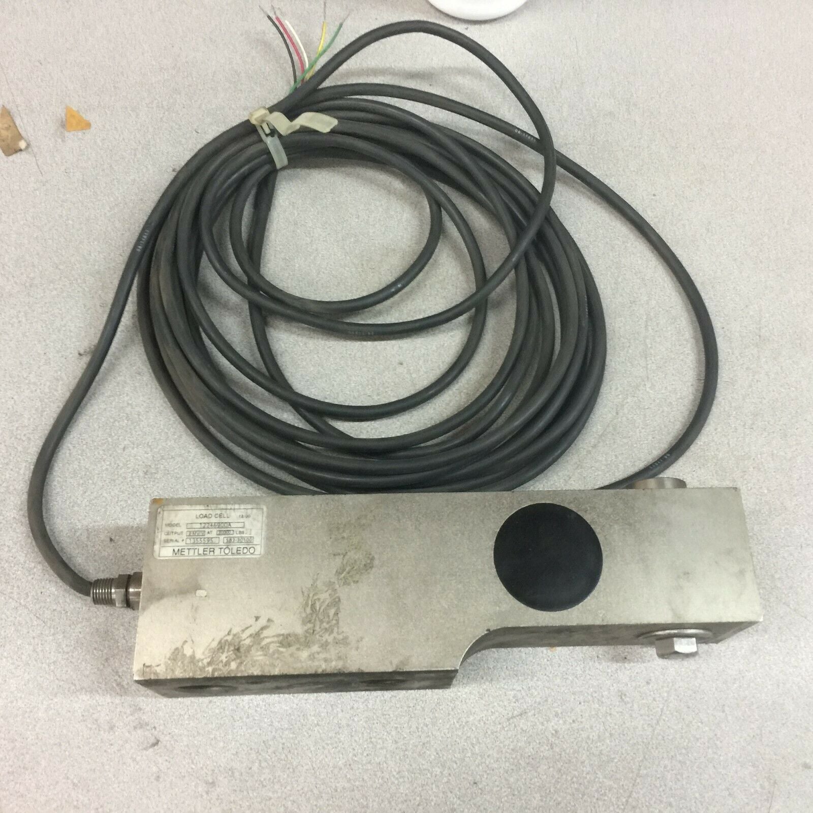 NEW NO BOX METTLER TOLEDO 20000 LBS LOAD CELL 12246900A