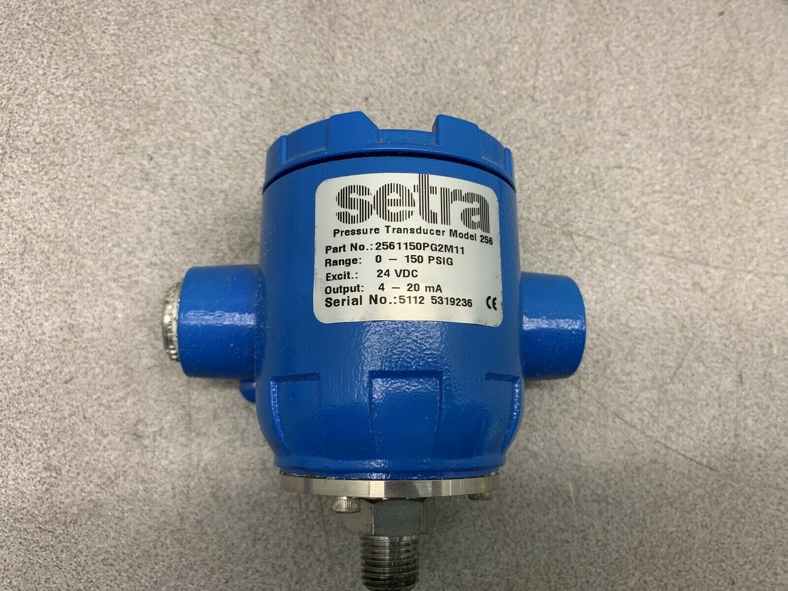 USED SETRA PRESSURE TRANSDUCER 2561150PG2M11