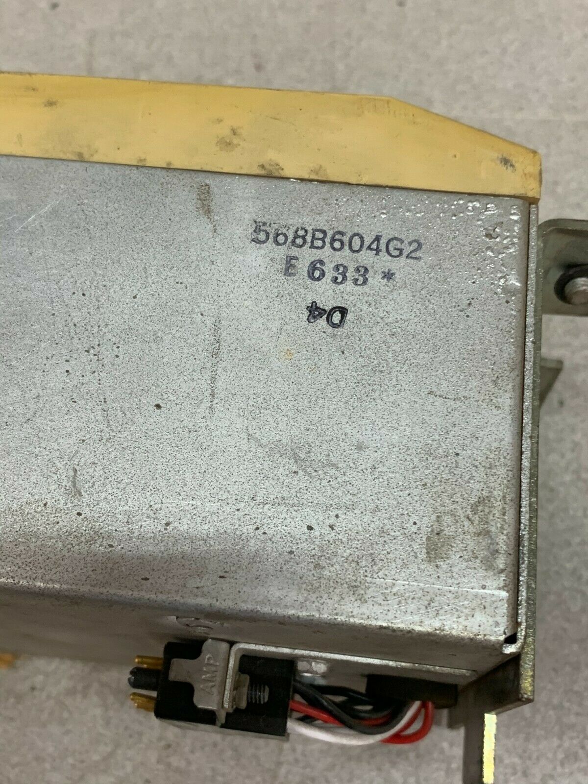 USED GENERAL ELECTRIC TYPE ECS SOLID STATE TRIP DEVICE 568B604G2