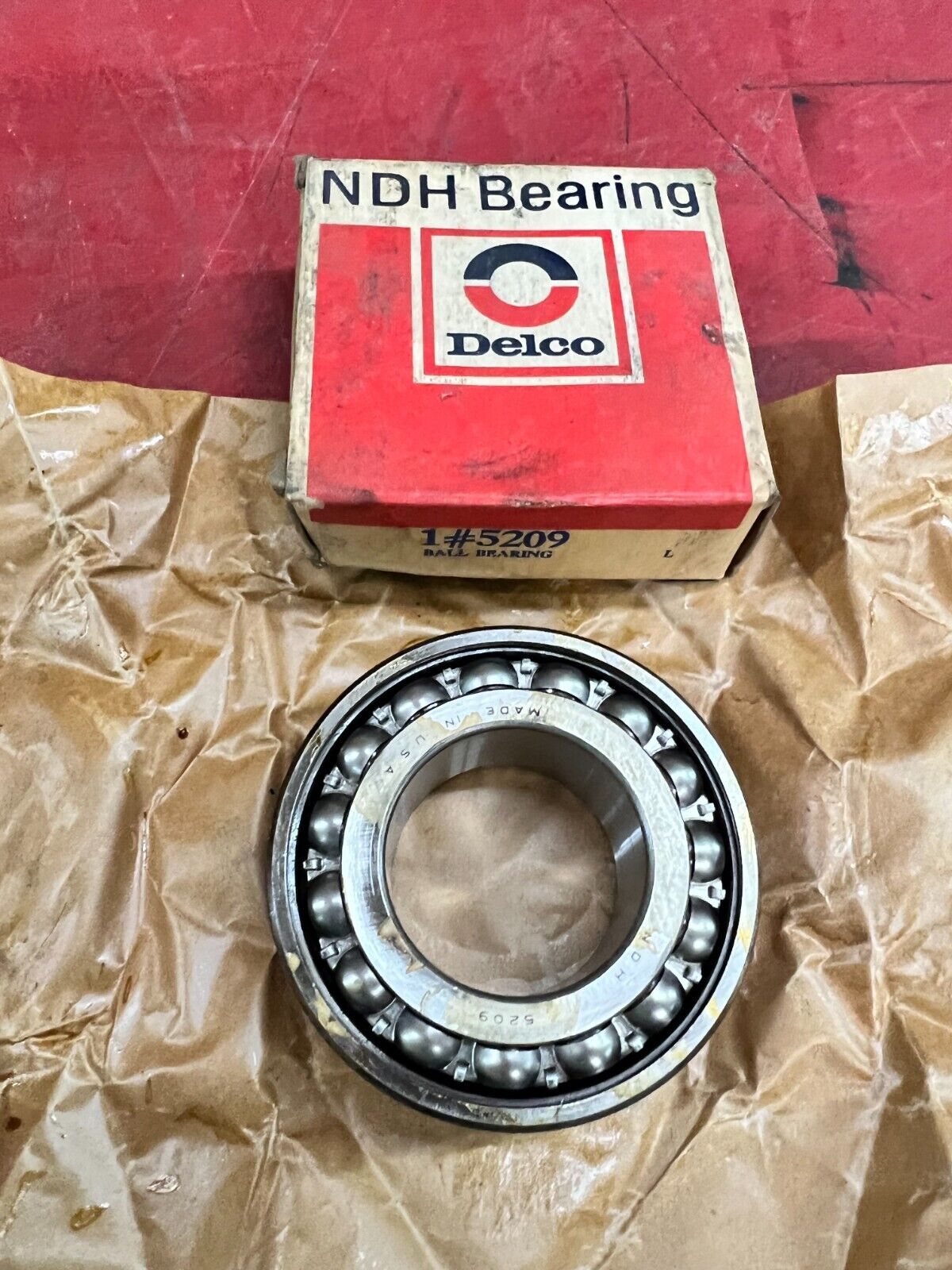 NEW IN BOX NDH BEARING 5209