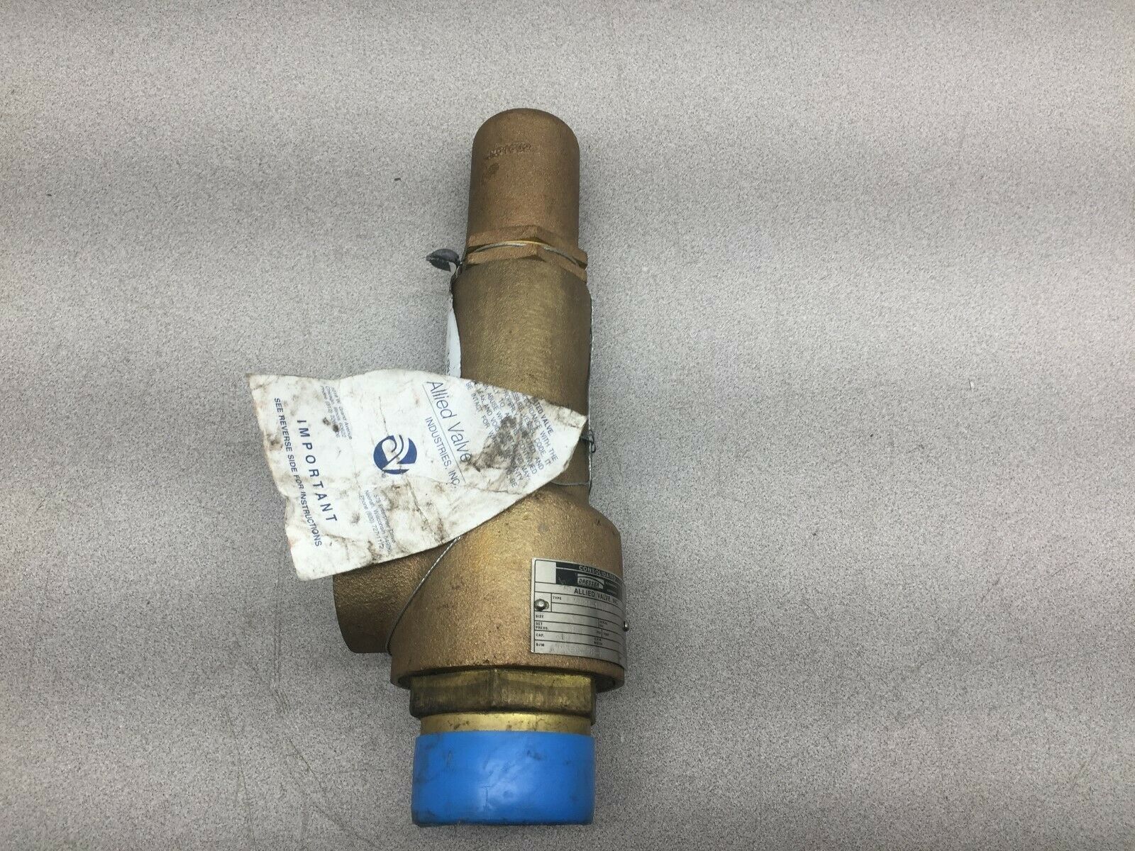 NEW NO BOX DRESSER 2" 125 PSI 236 GPM SAFETY RELIEF VALVE 2478H-1-DA