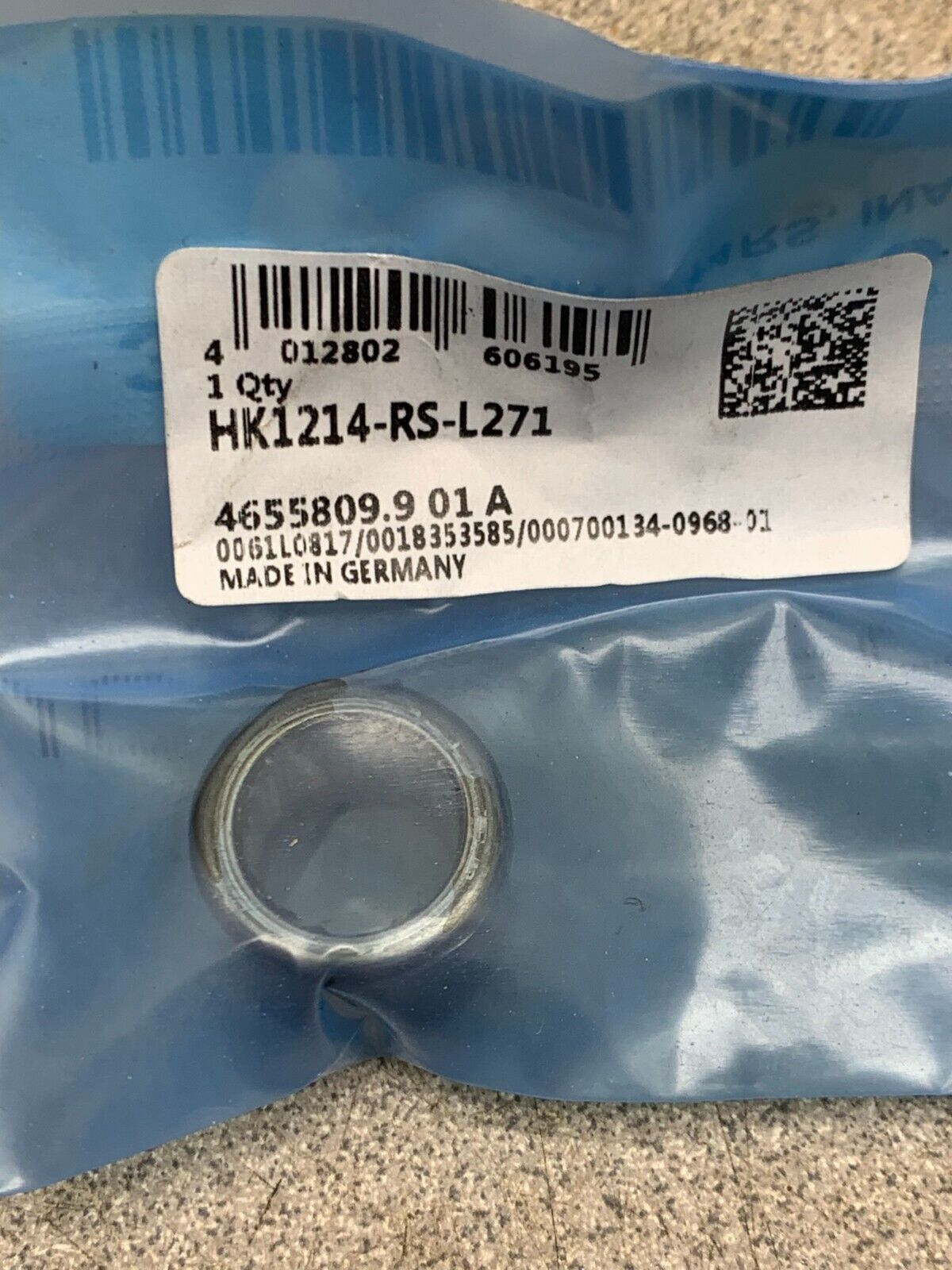 NEW IN PACKAGE INA DRAWN CUP NEEDLE ROLLER BEARING HK1214-RS-L271