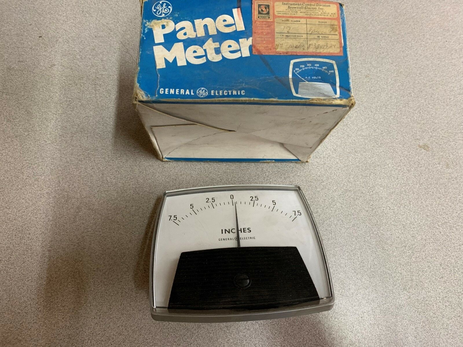 NEW IN BOX GE PANEL METER 171