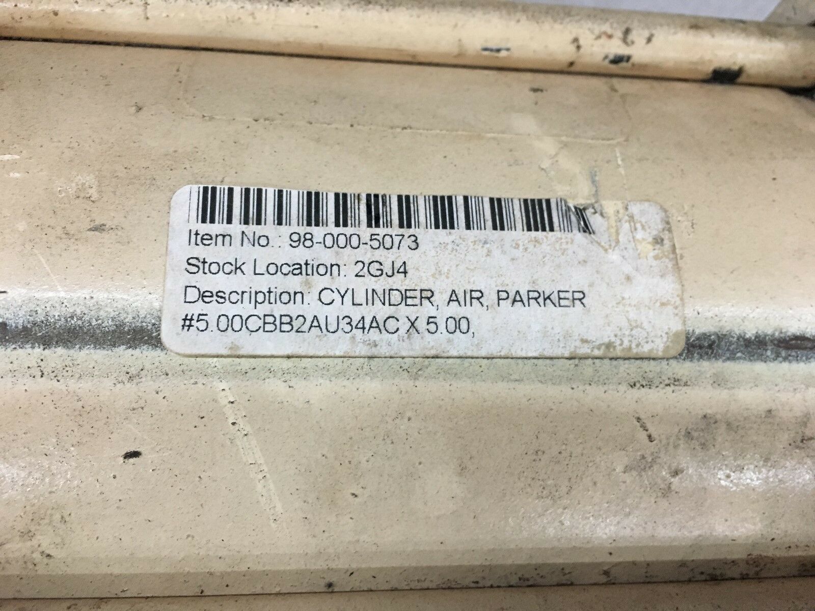 USED PARKER CYLINDER 5.00CBB2AU34ACX5.00