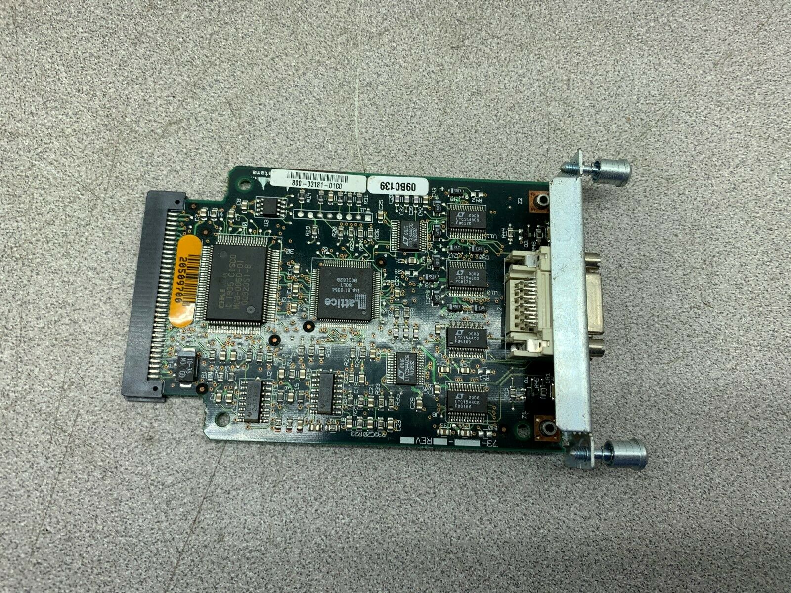 USED CISCO CIRCUIT BOARD 800-03181-01C0