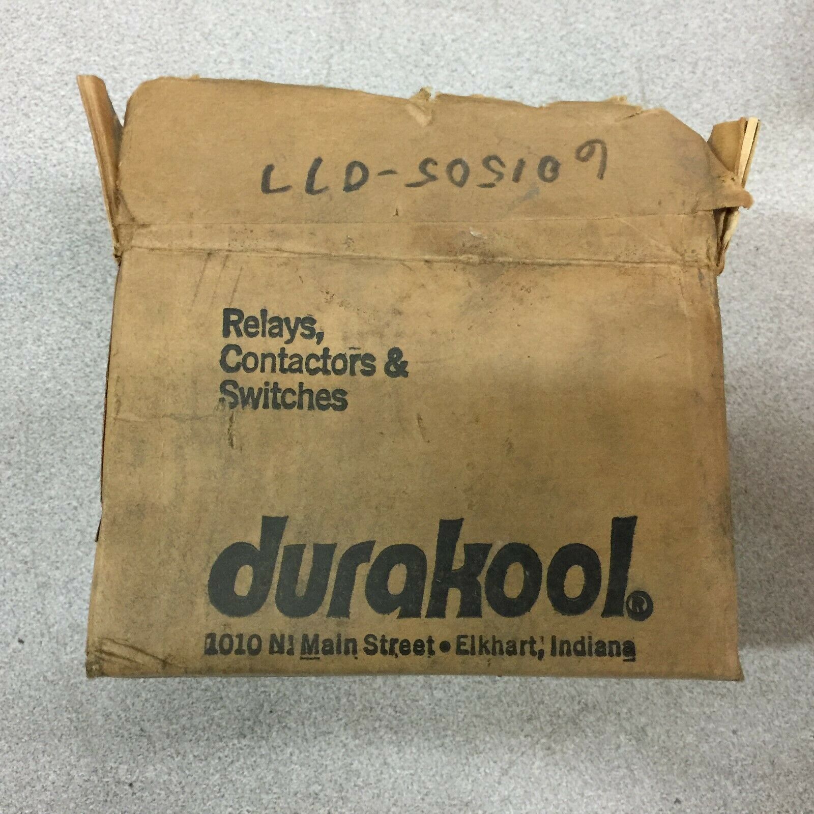 NEW IN BOX DURAKOOL 10AMP 120VAC MERCURY RELAY 601505-77