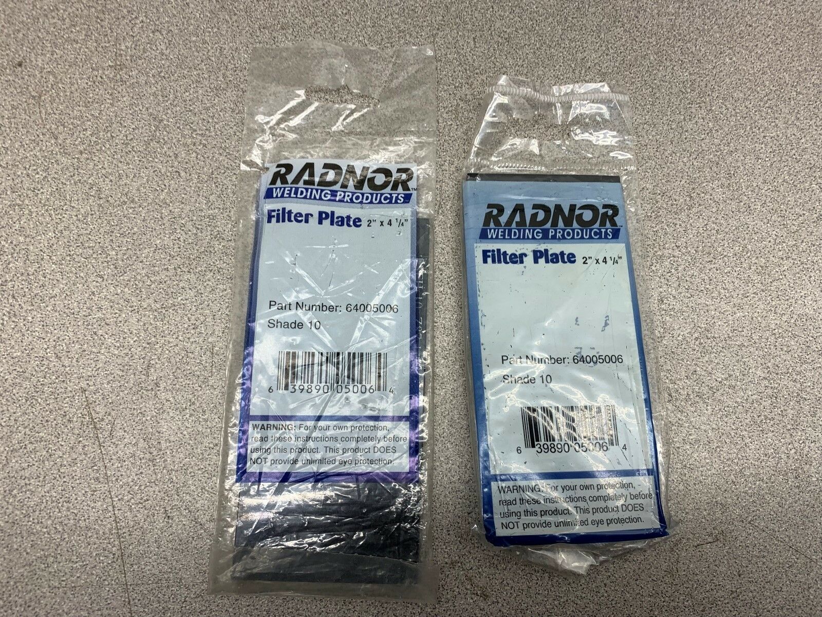 LOT OF 2 NEW NO BOX RADNOR FILTER PLATER 64005006